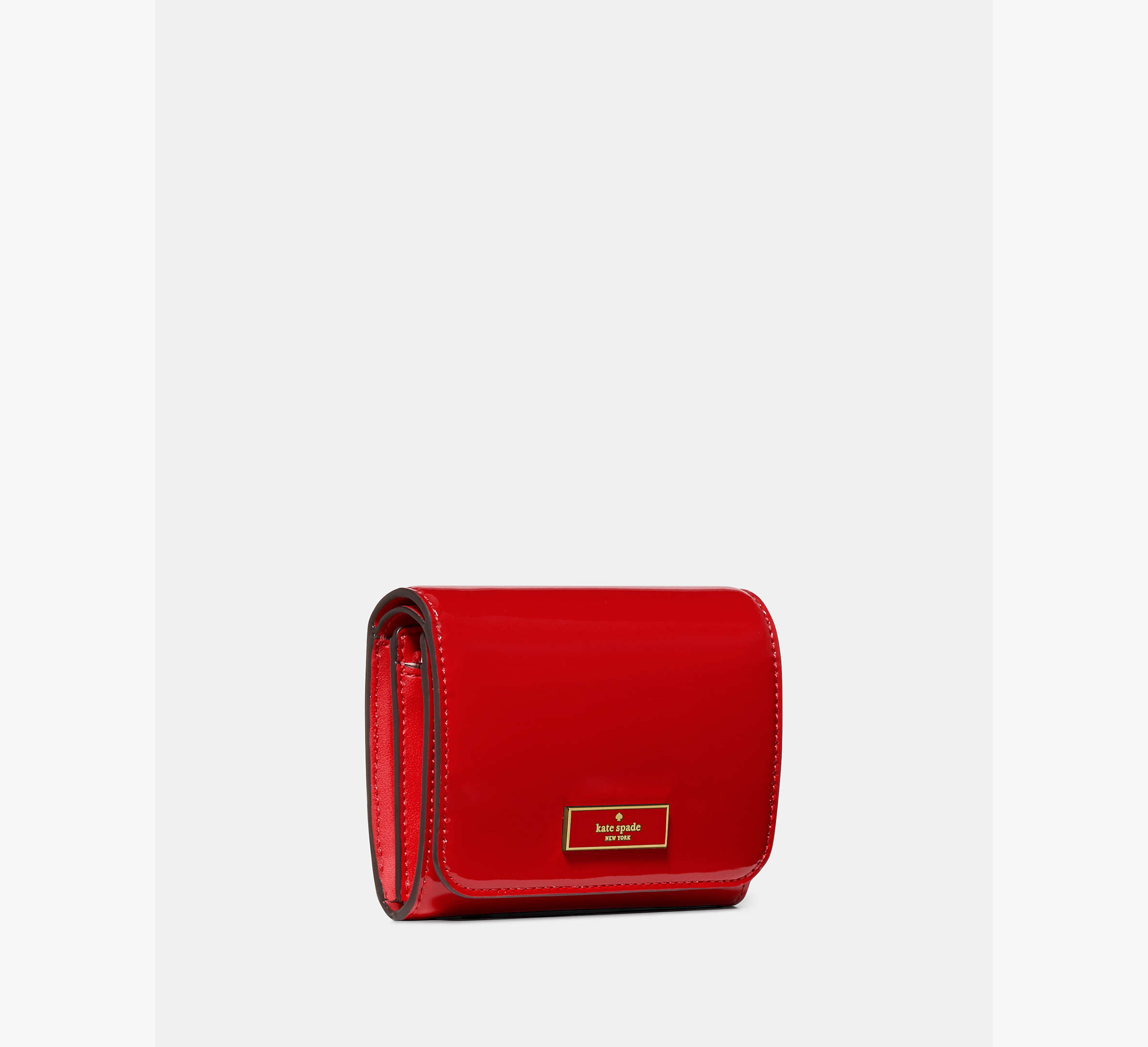 Bridget Patent Small L-zip Wallet