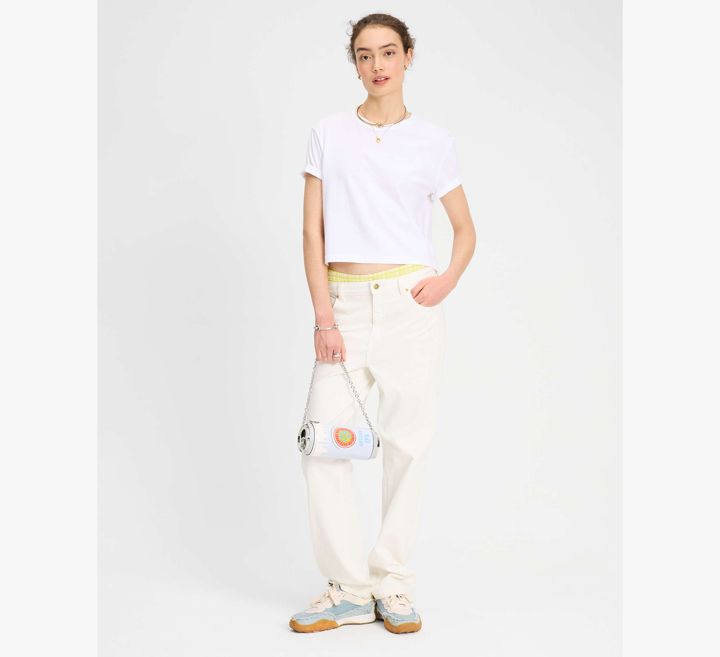 Snack Time Metallic Pochette