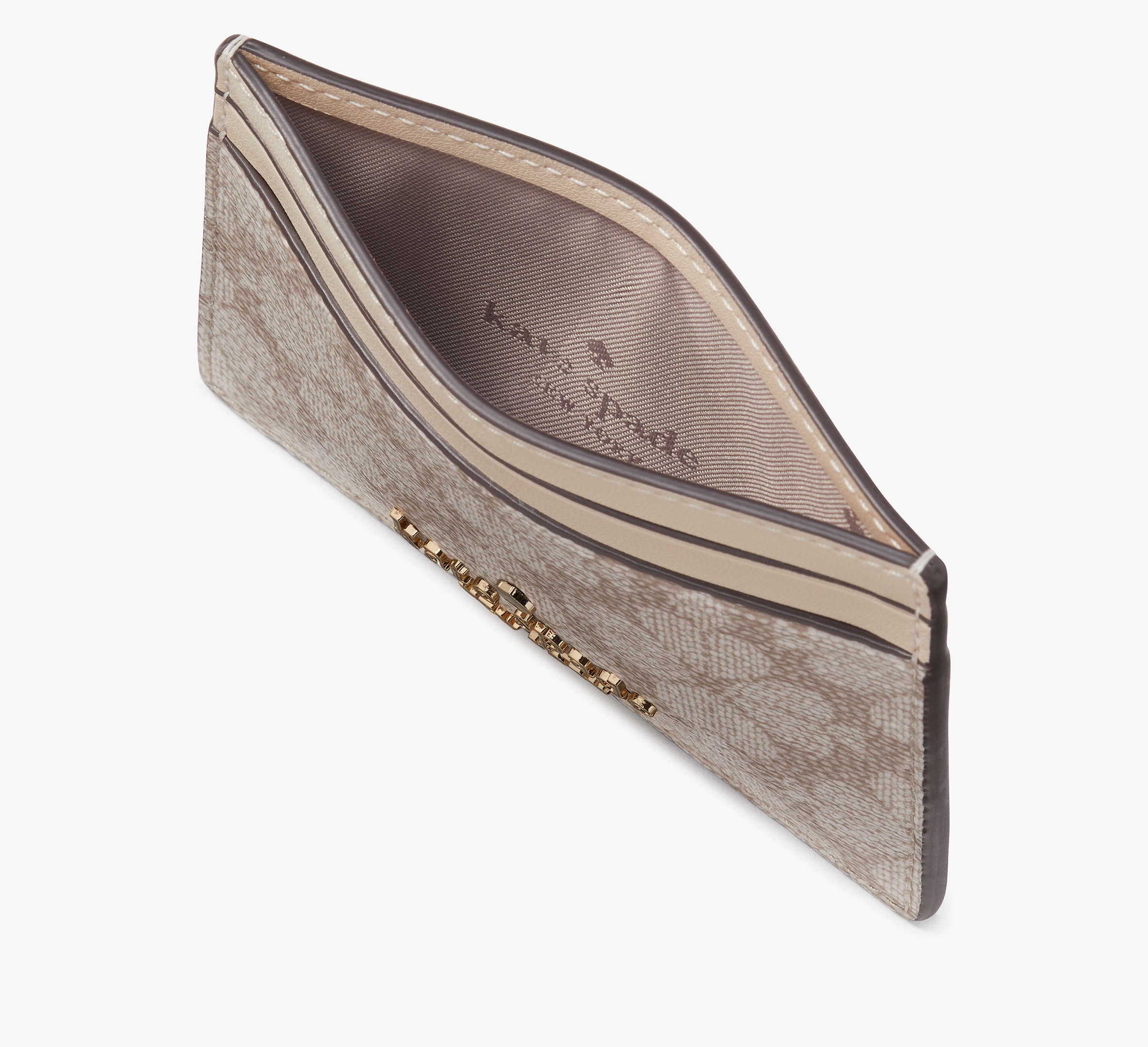 Spade Flower Small Slim Card Holder