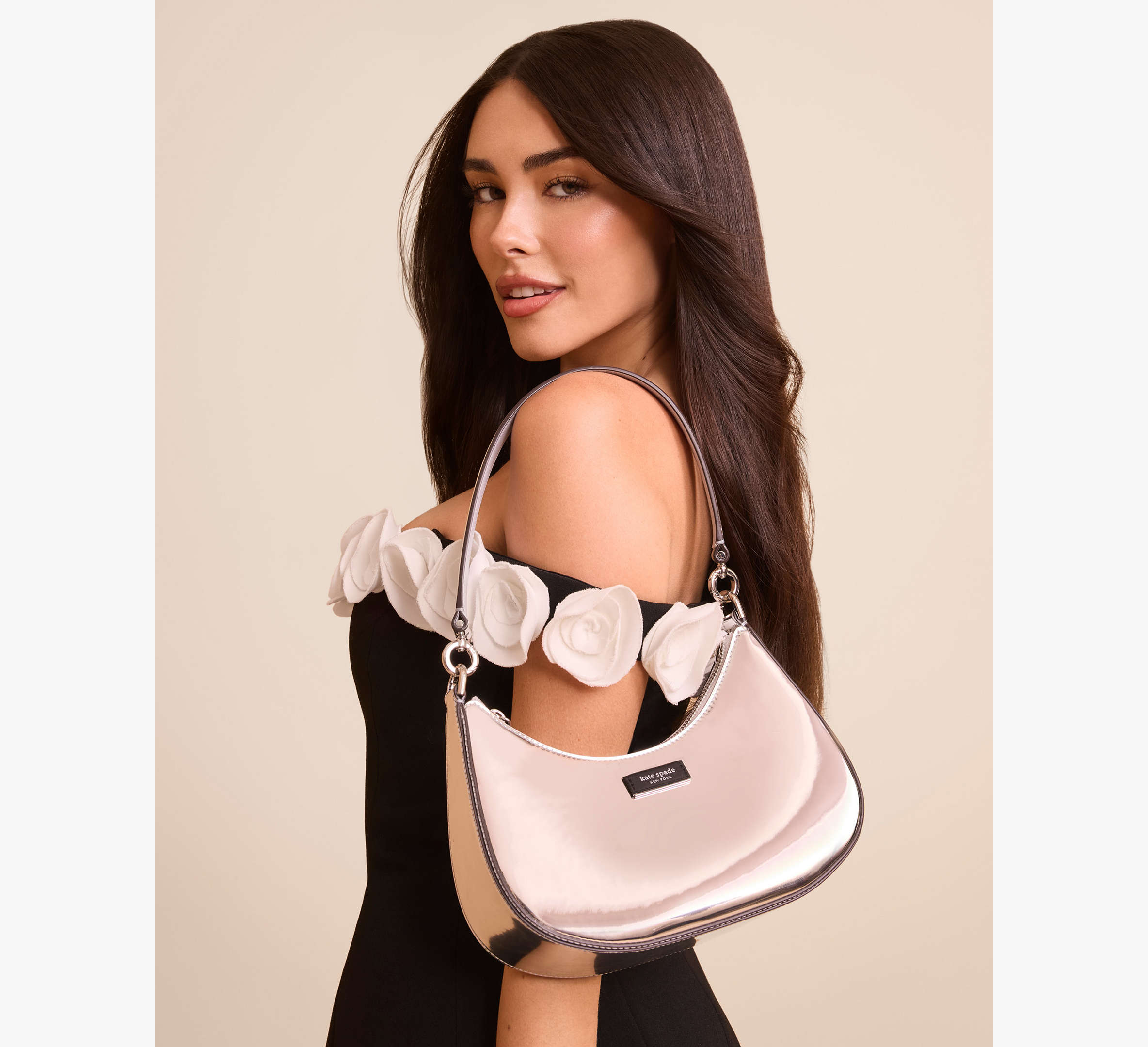 Sam Icon Metallic Small Convertible Crossbody