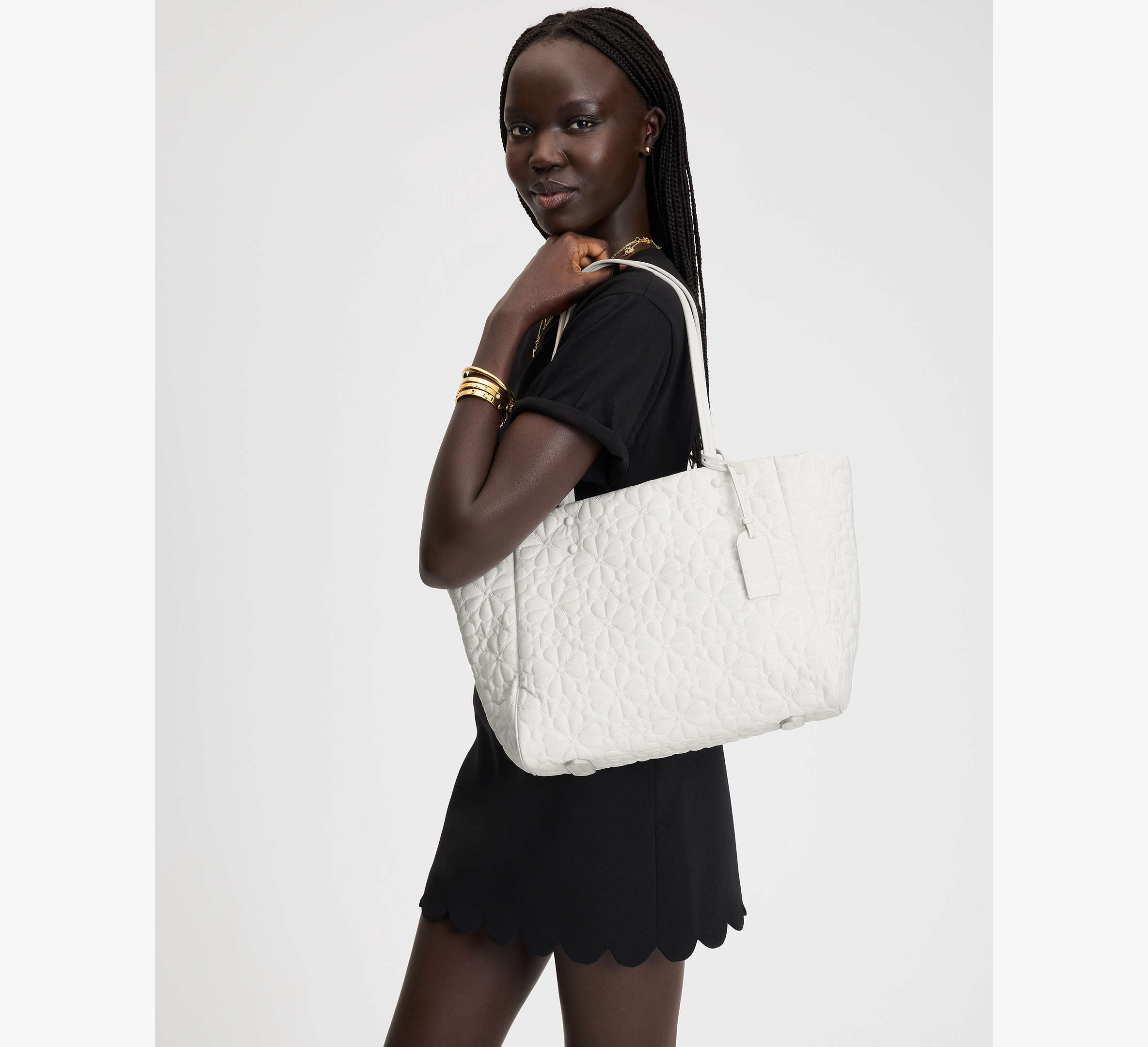 Tilly Quilted Medium Tote Bag