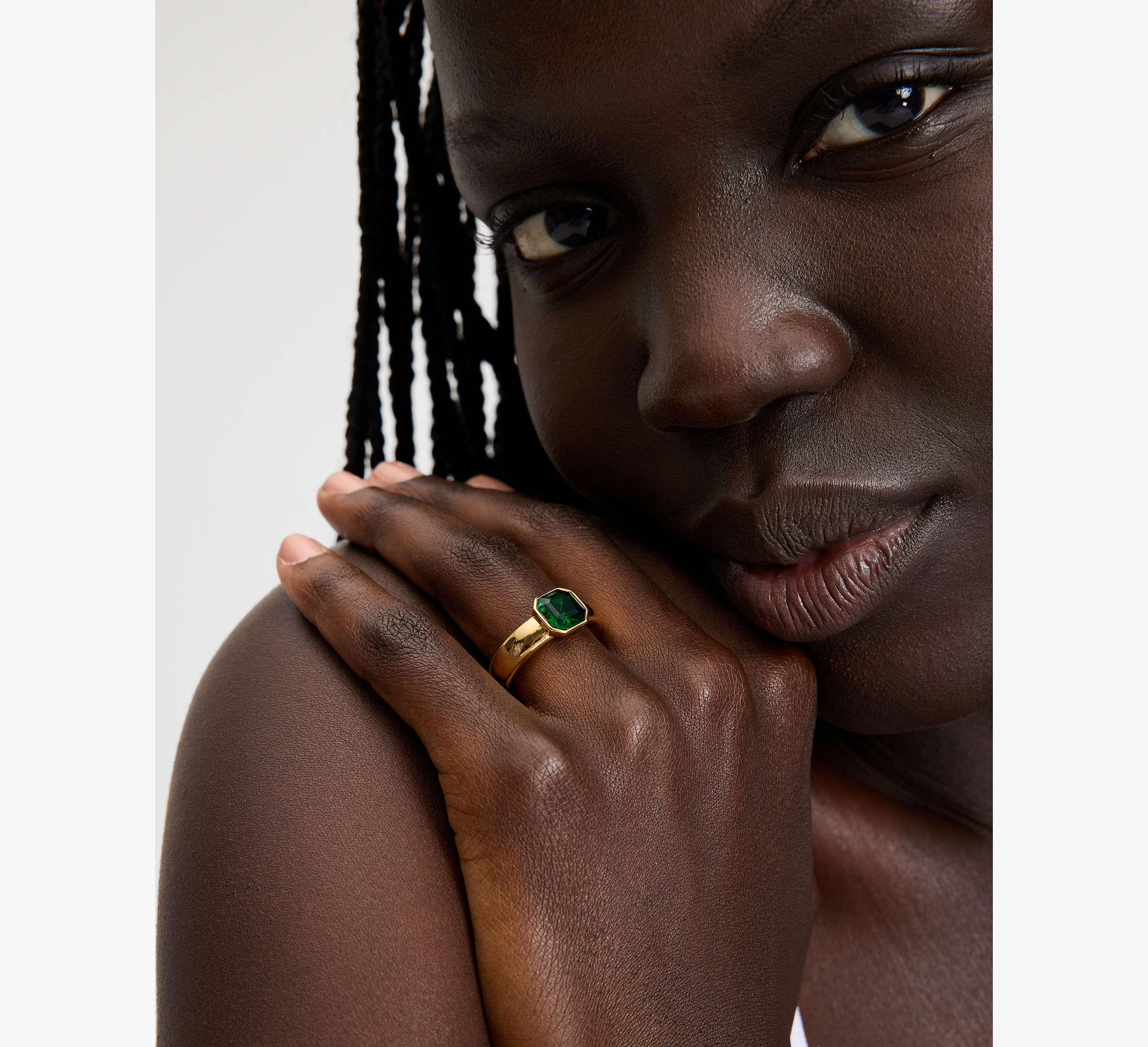 Keep Sparkling Asscher Ring