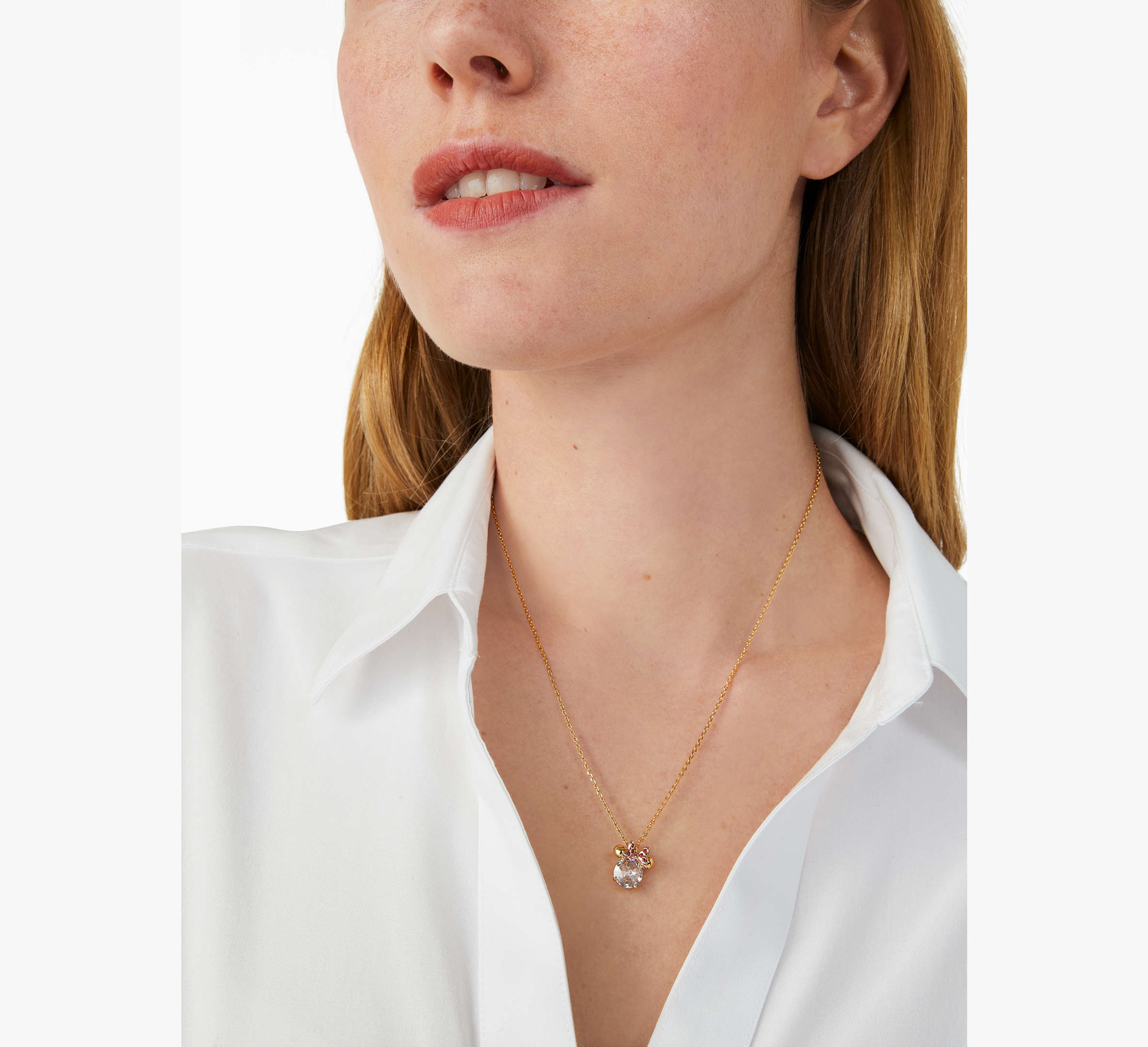 Disney X Kate Spade New York Minnie Pendant Necklace