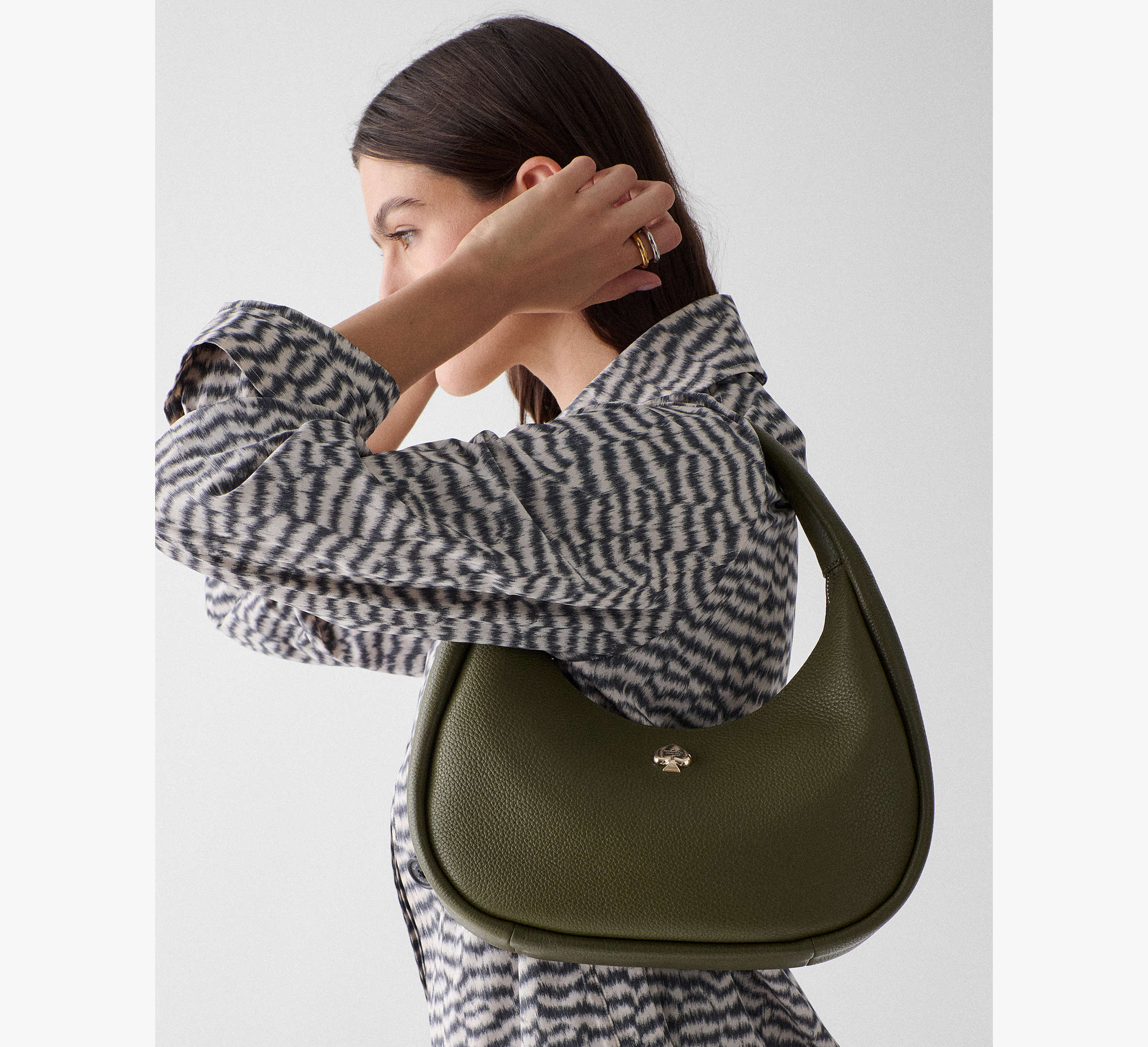 Kayla Crescent Shoulder Bag