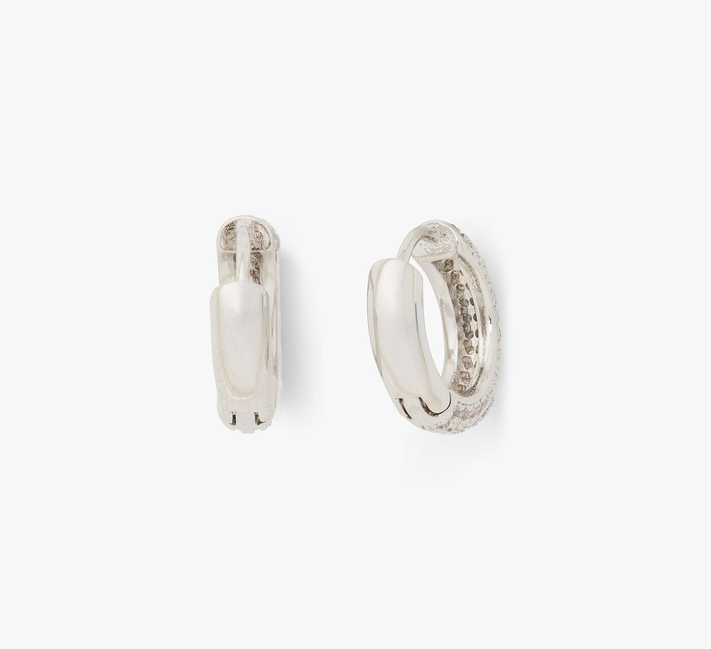 Kate Spade Brilliant Statements Pavé Mini Huggies