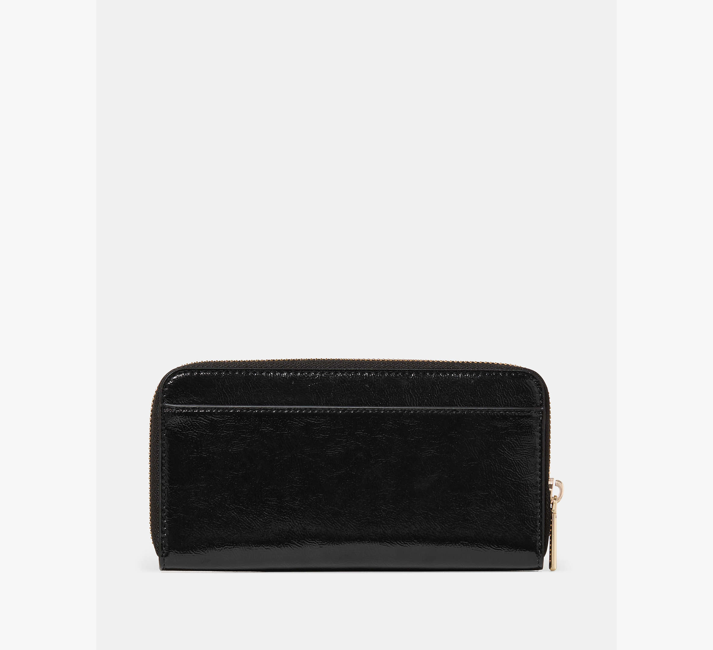 Bridget Crinkle Patent Large Continental Wallet