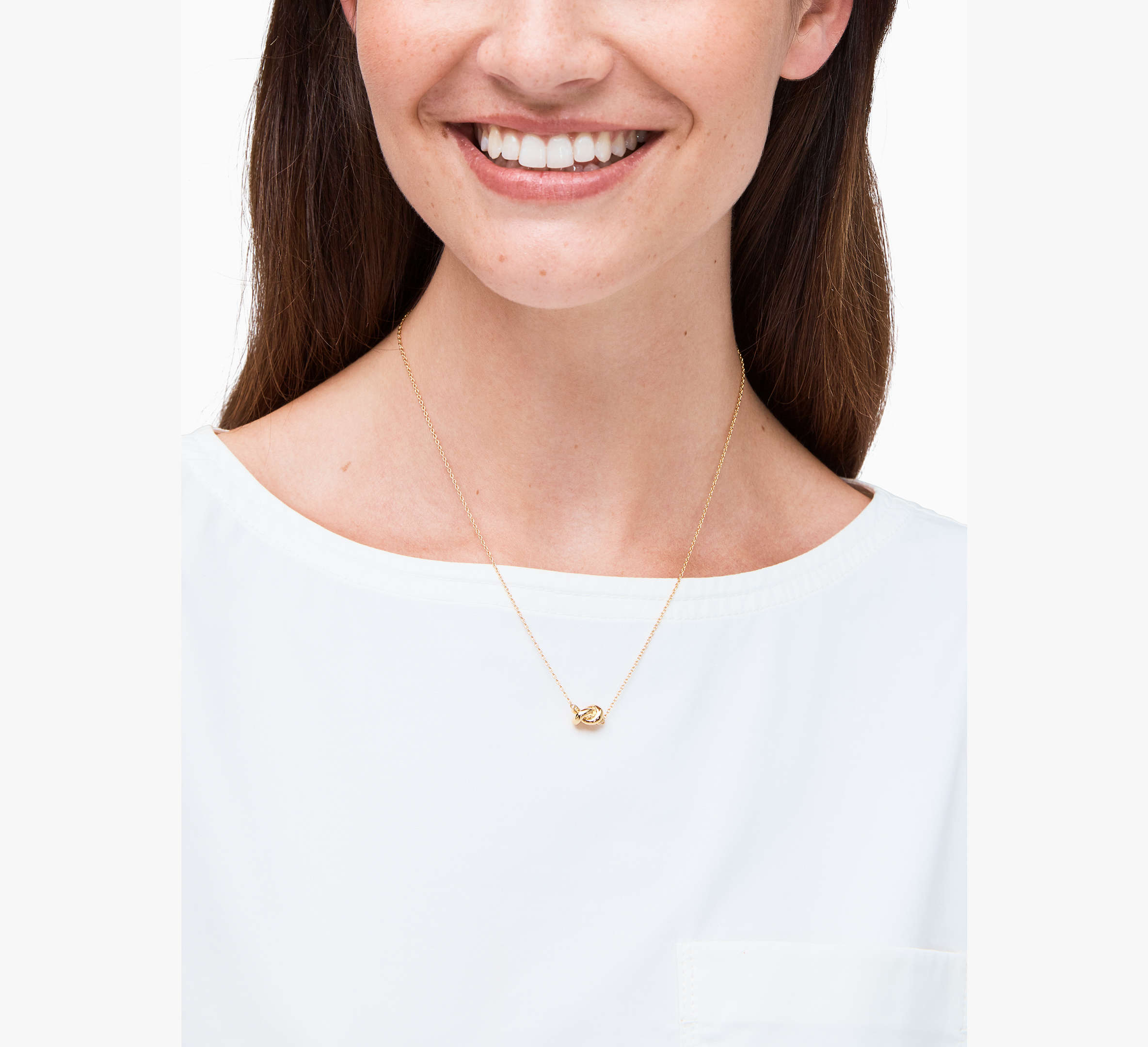 Sailor's Knot Mini Pendant Necklace