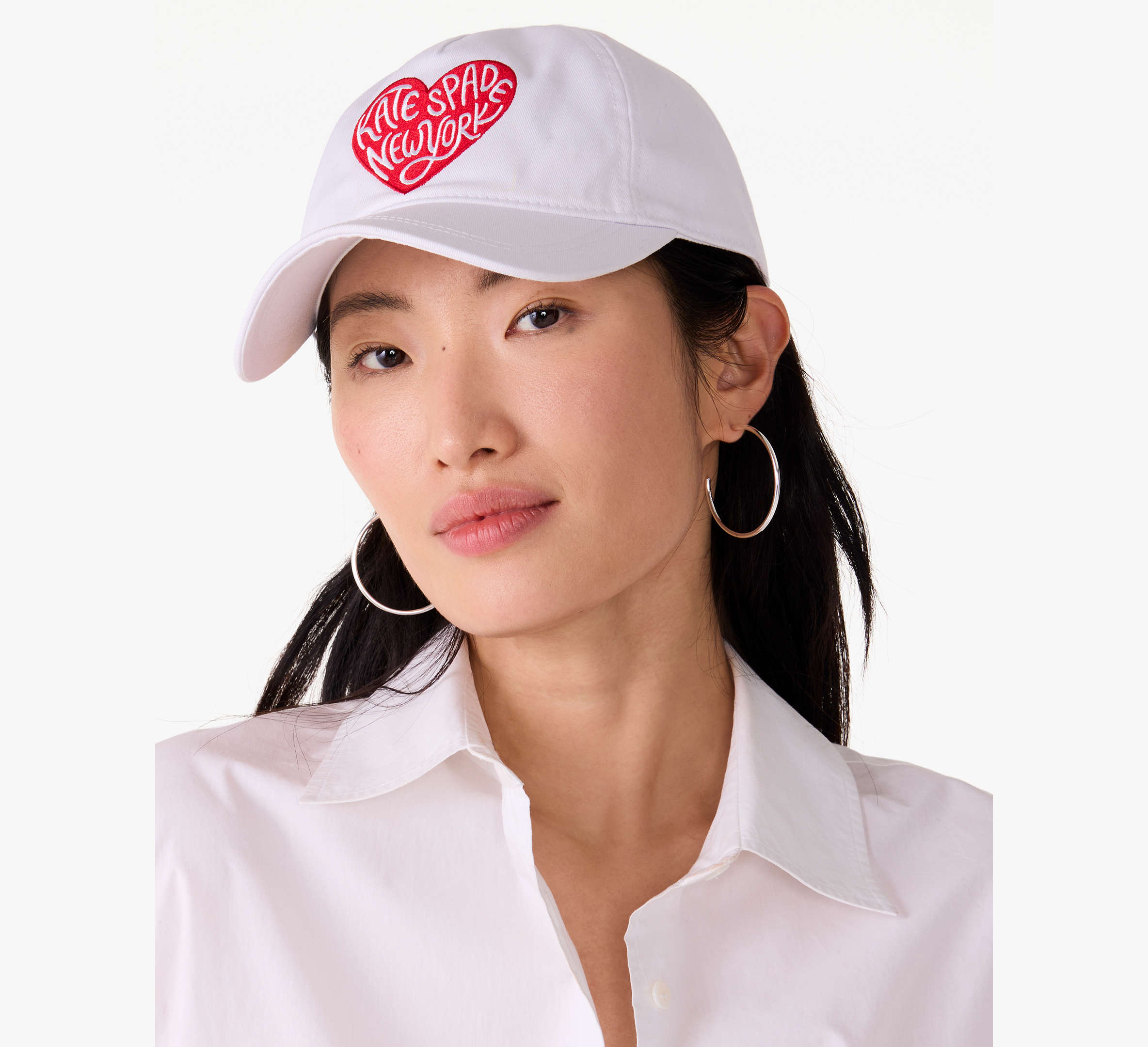 Heart Script Baseball Cap