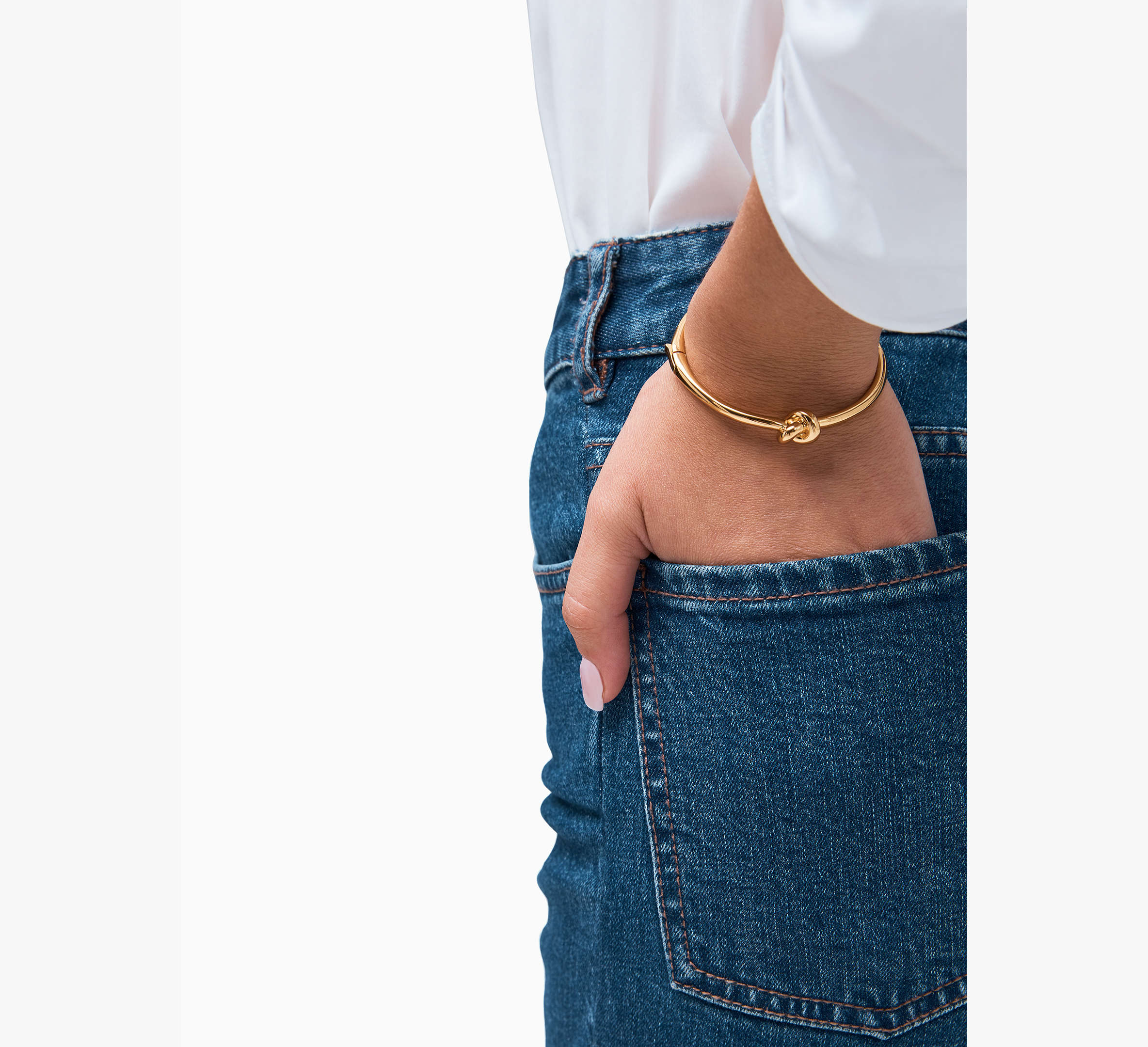 Sailor's Knot Hinge Bangle