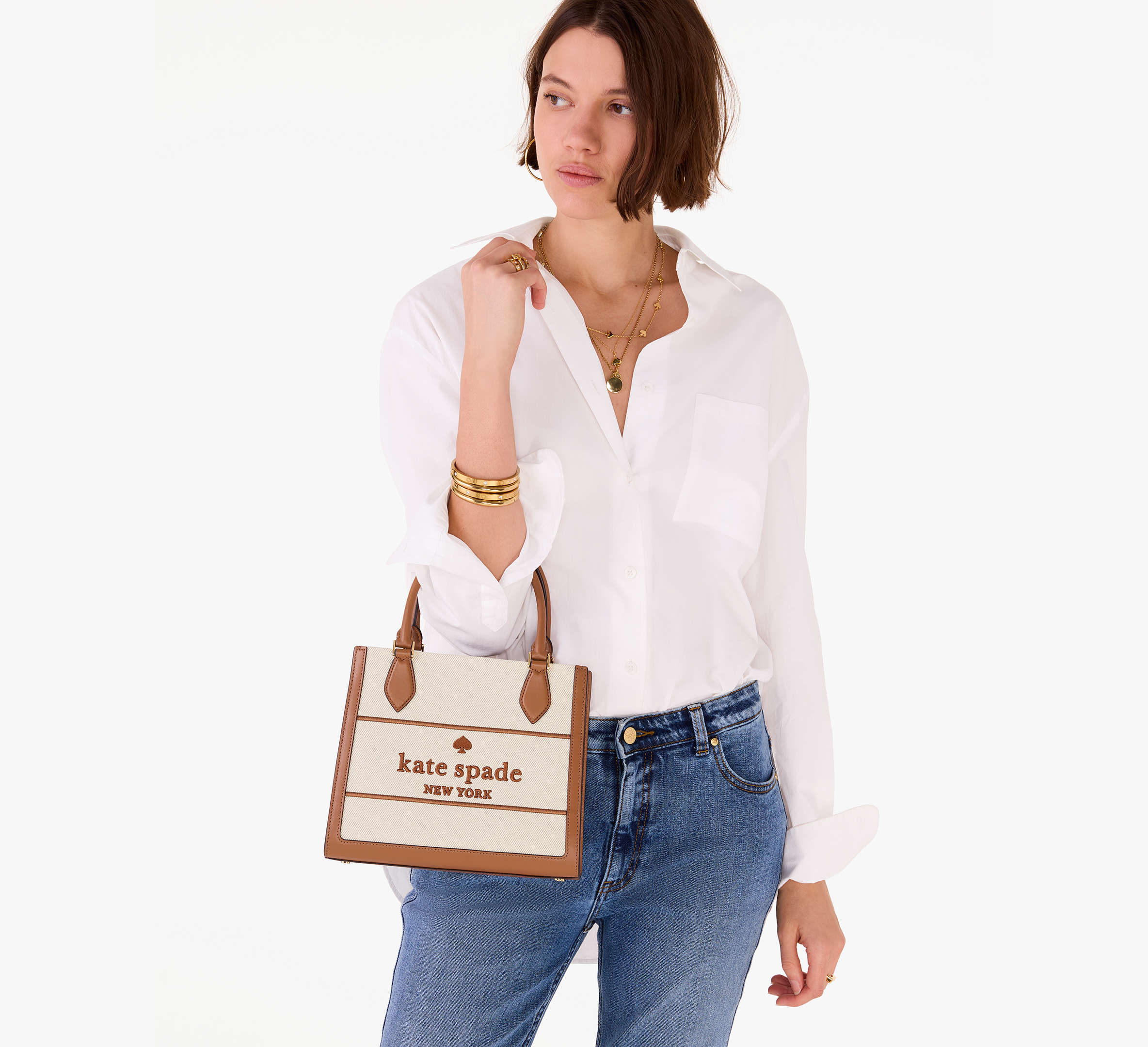 Ellie Canvas Small Tote