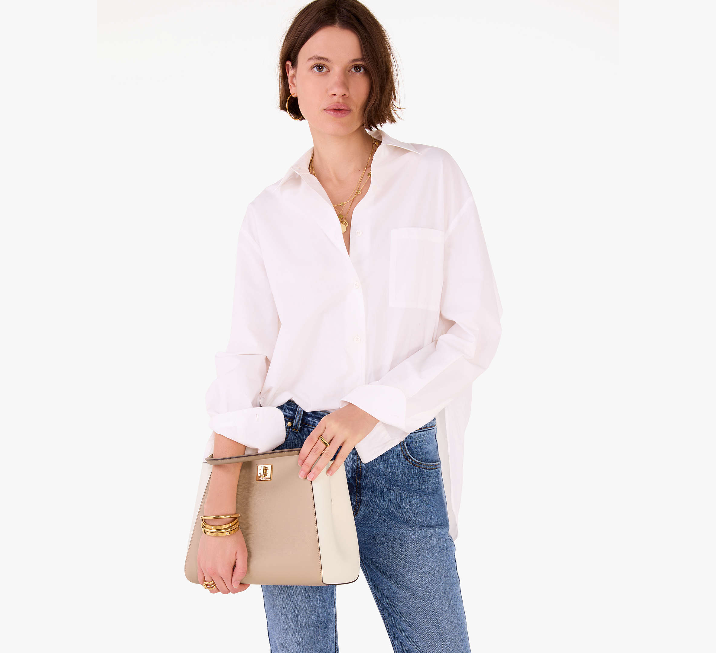 Phoebe Medium Top Handle Bag
