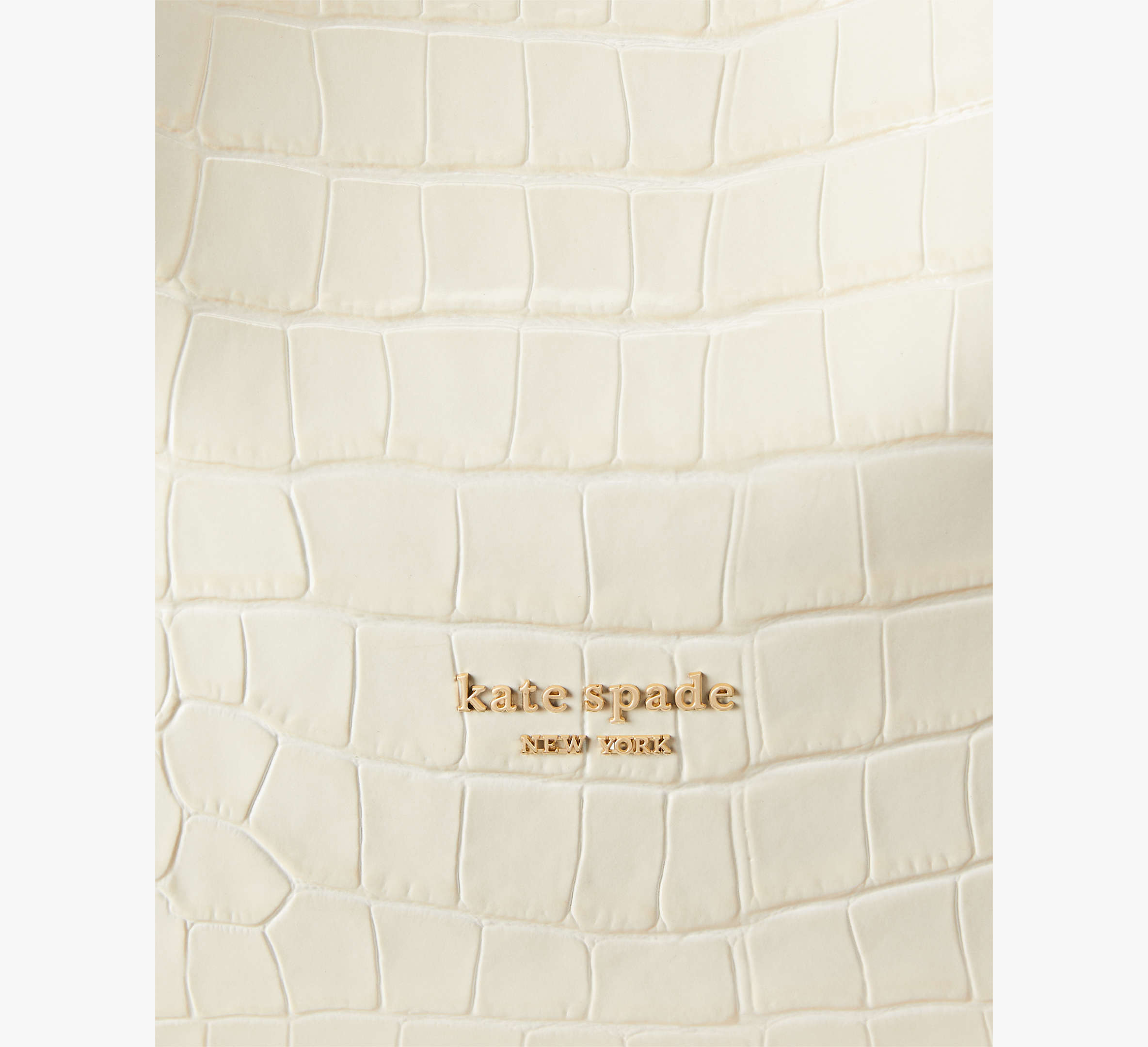 Kate Spade Knott Croc-embossed Medium Crossbody Tote