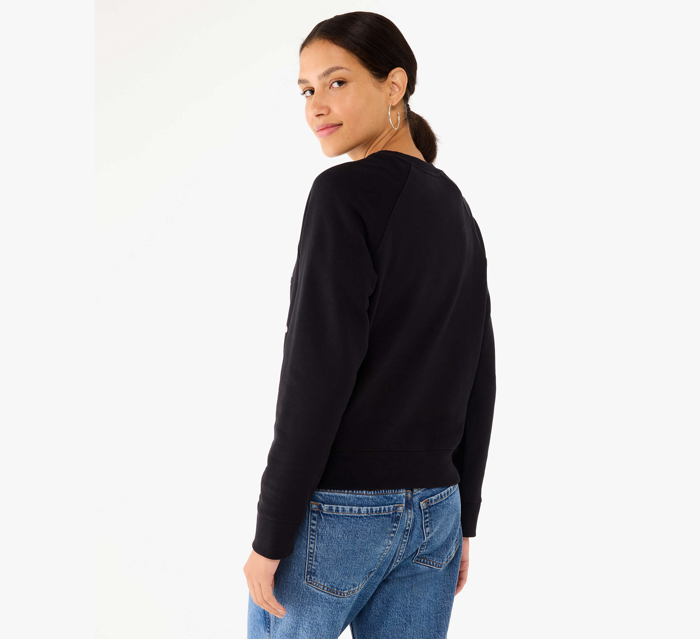 Glitter Logo Sweatshirt