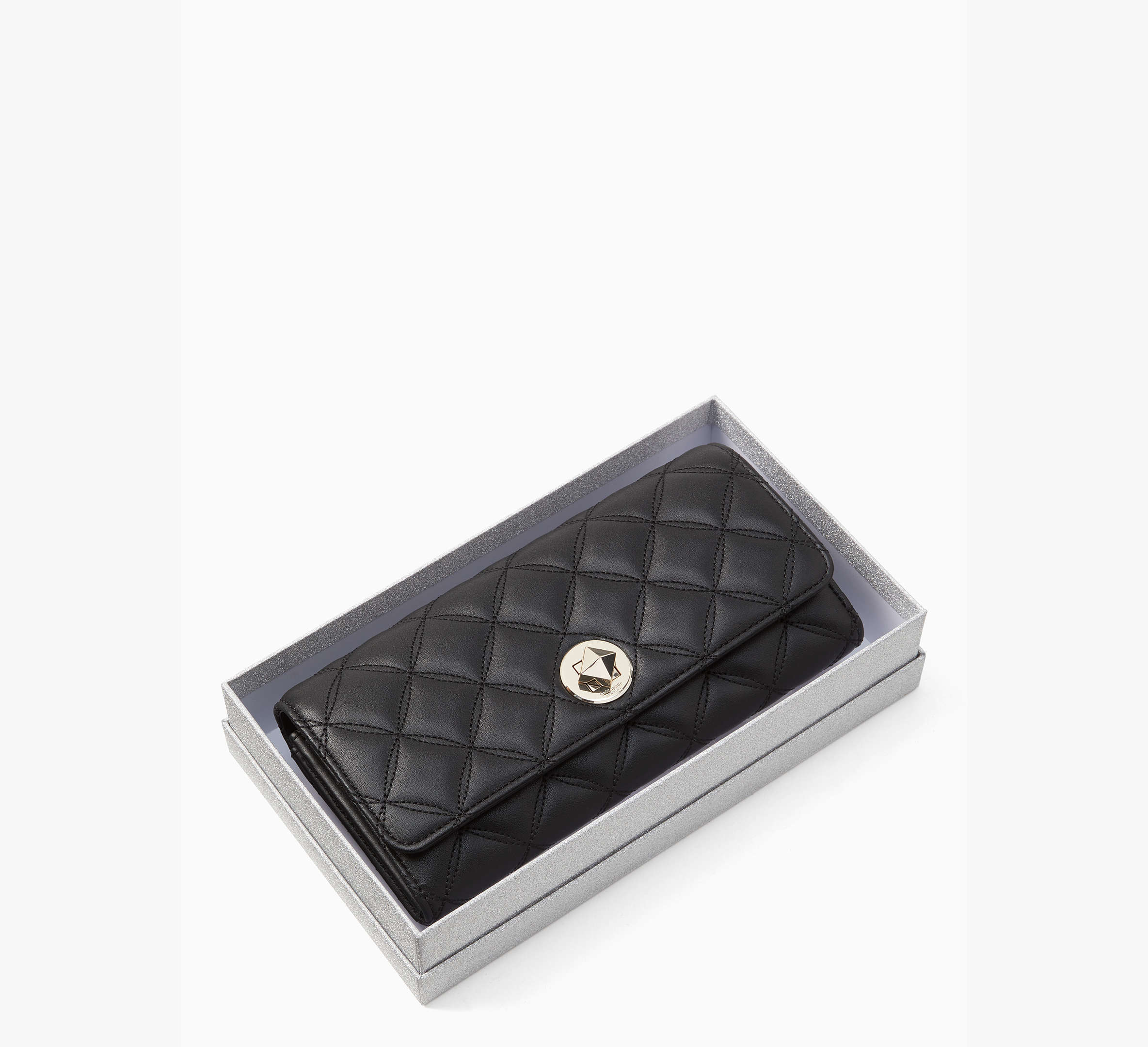 Natalia Boxed Large Turn Lock Wallet