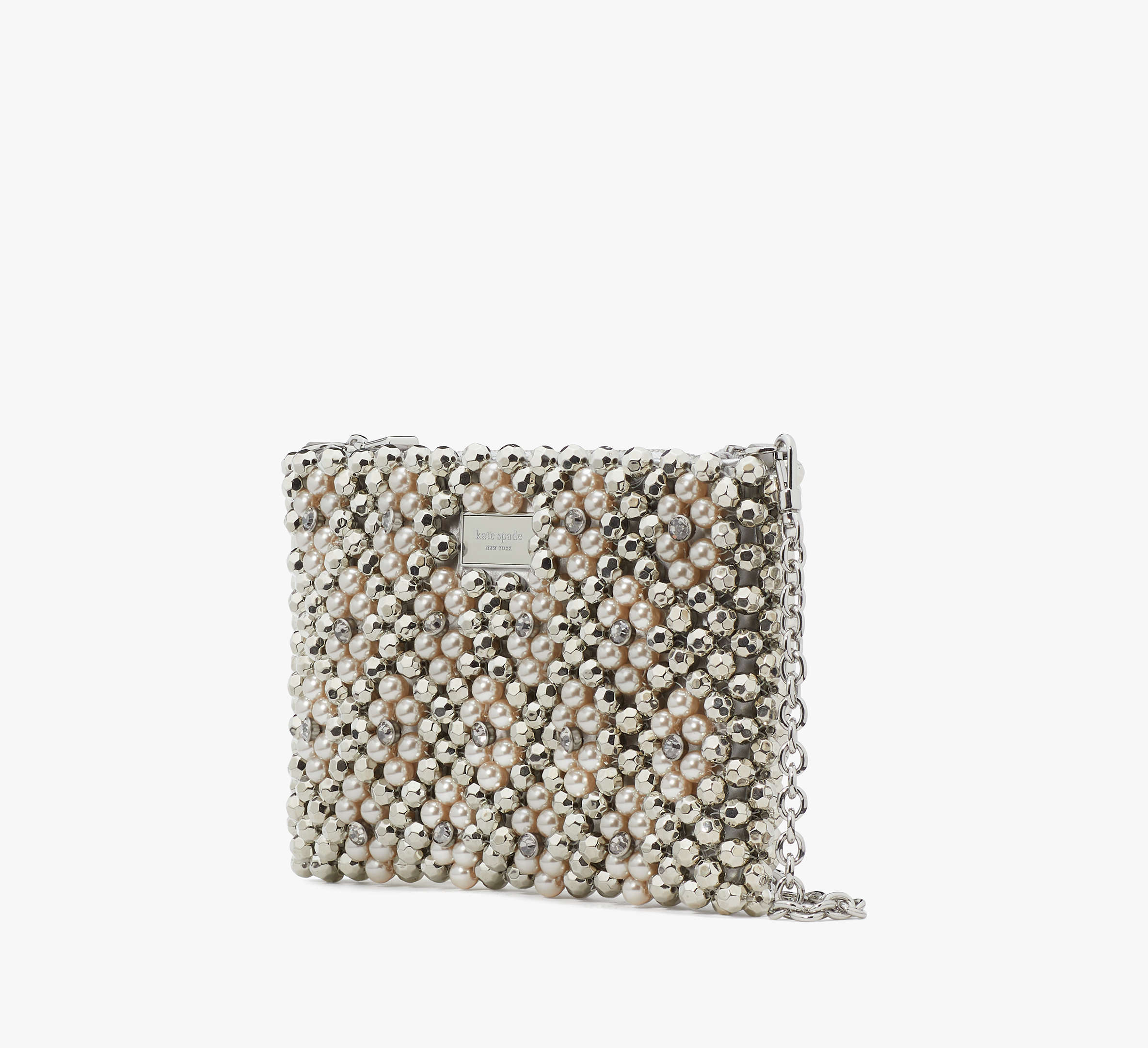Kate Spade Purl Flower Beaded Mini Shoulder Bag