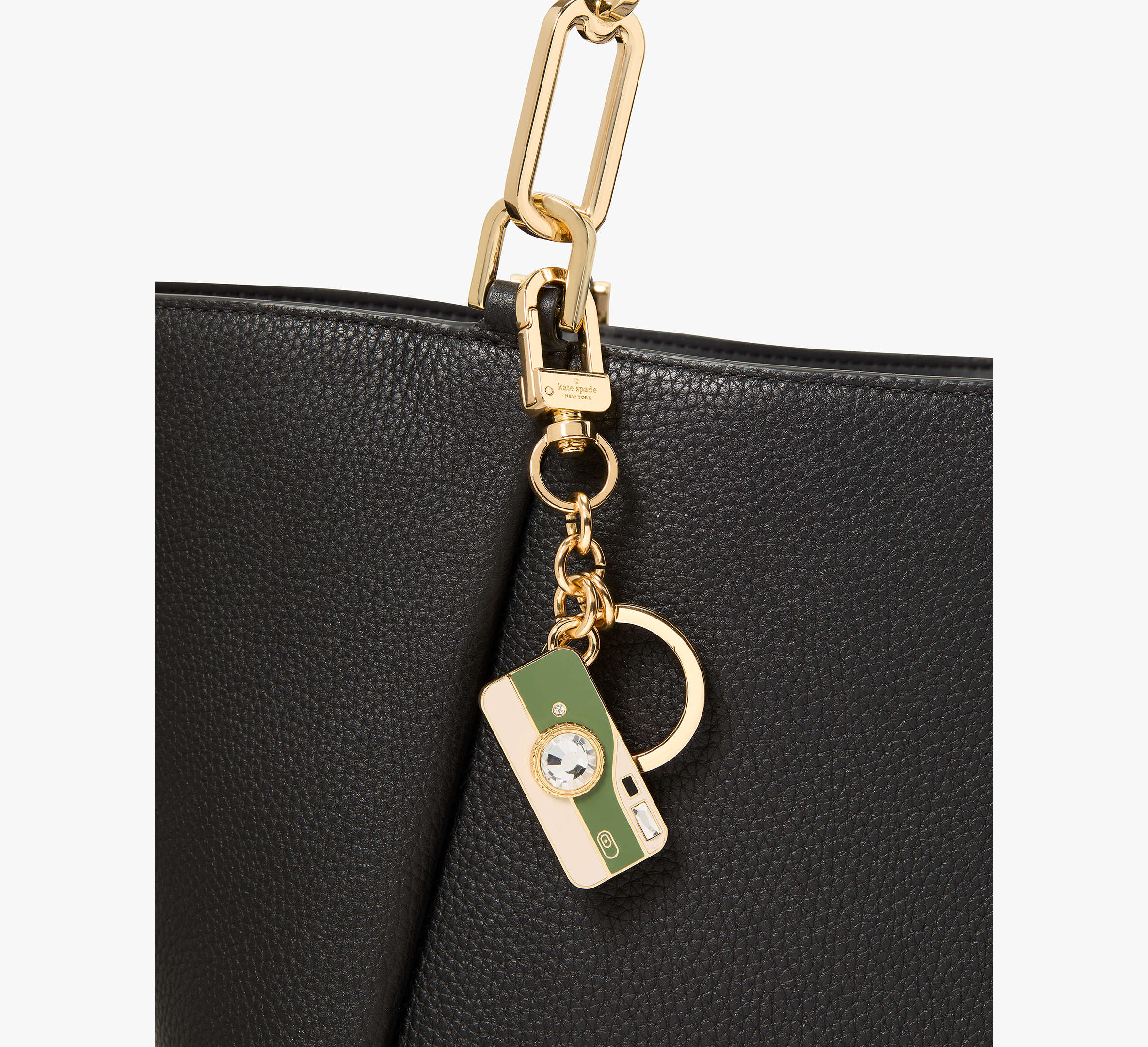 Picture This Metal Camera Bag Charm