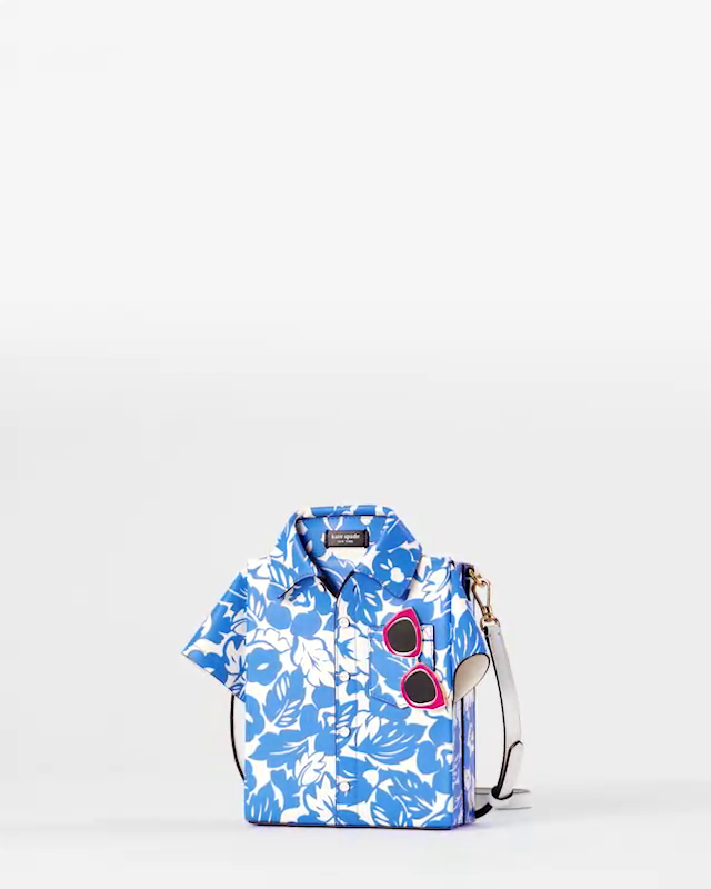 Playa Printed 3d Shirt Crossbody