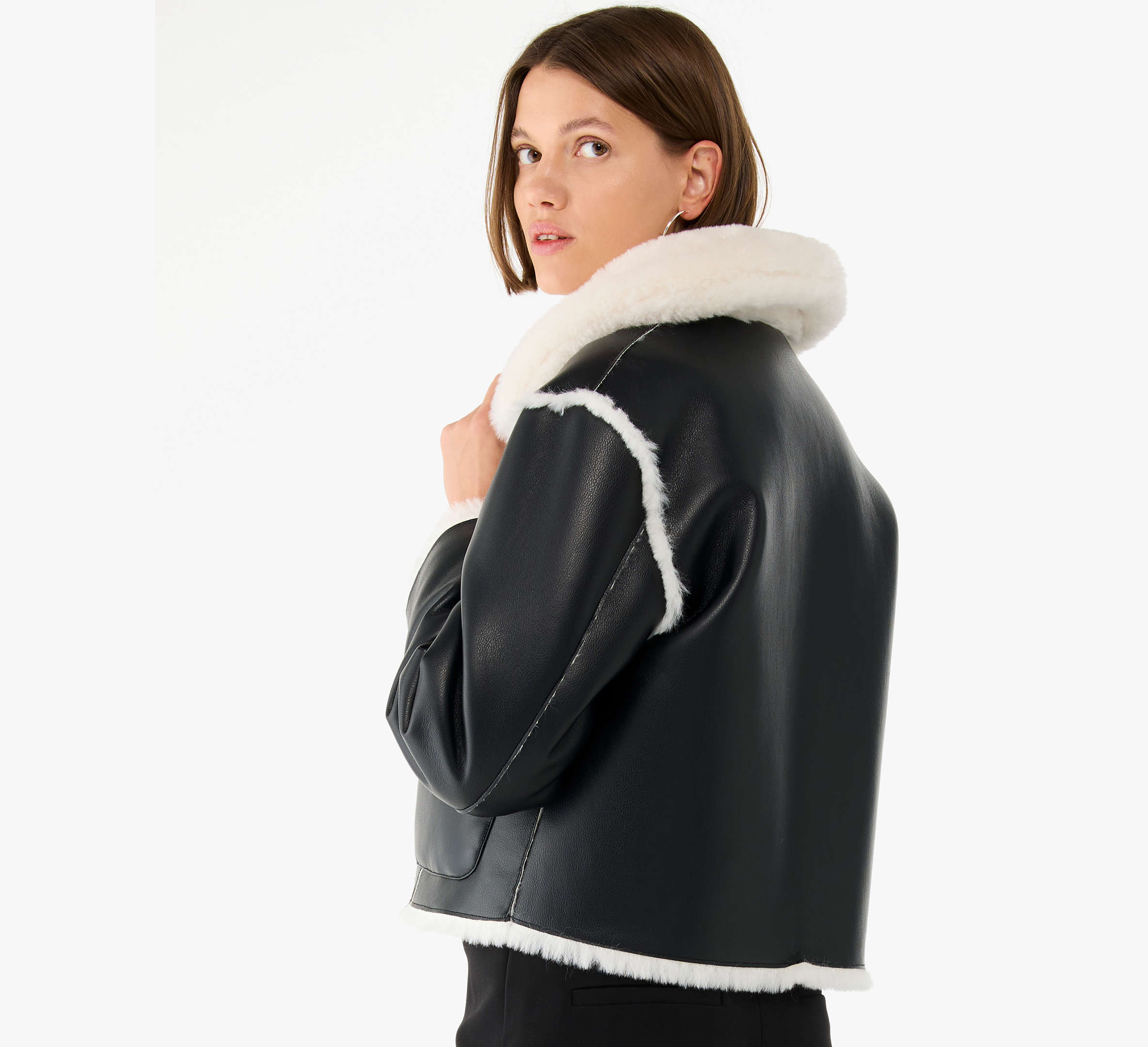 Reversible Shearling Coat