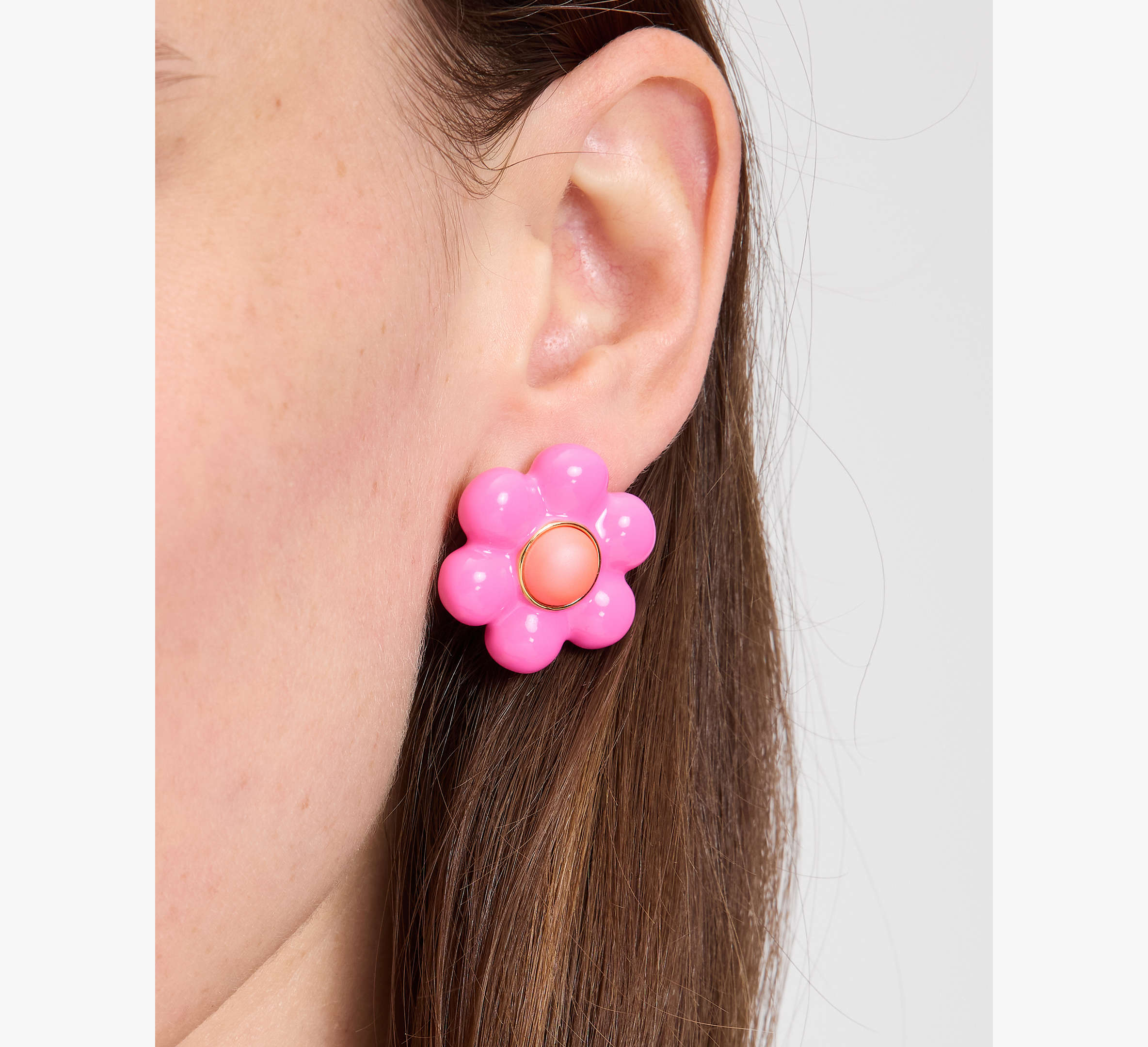 Petal Puff Statement Studs