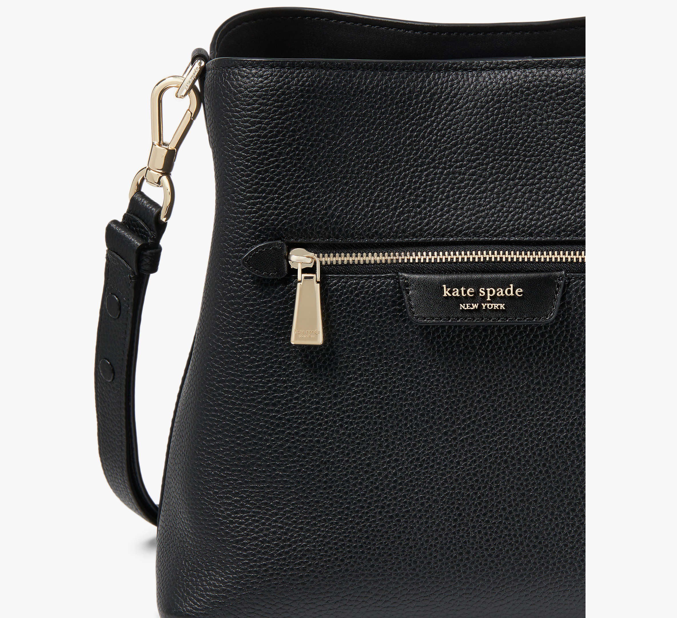 Kate Spade Hudson Pebbled Leather Shoulder Bag