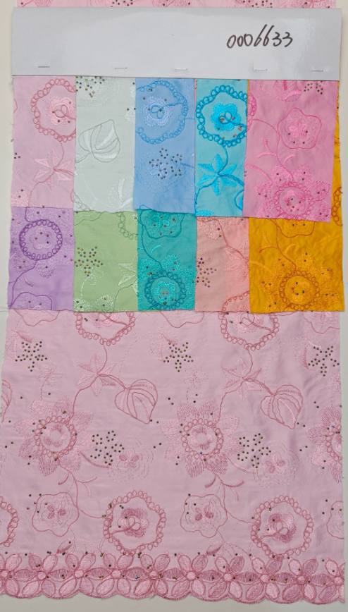 0006633 Corde torsadée à chevrons + strass