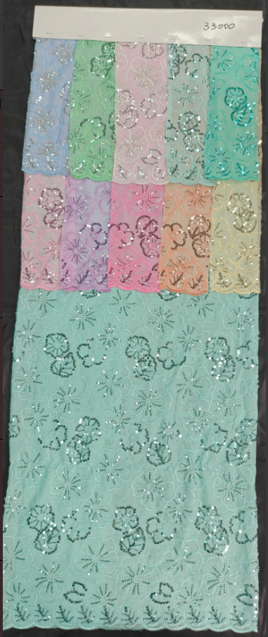 33000 chiffon unique perlage