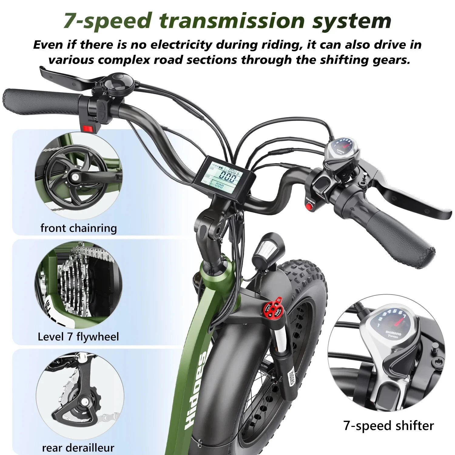 Hidoes ET1 Electric Bike - 20