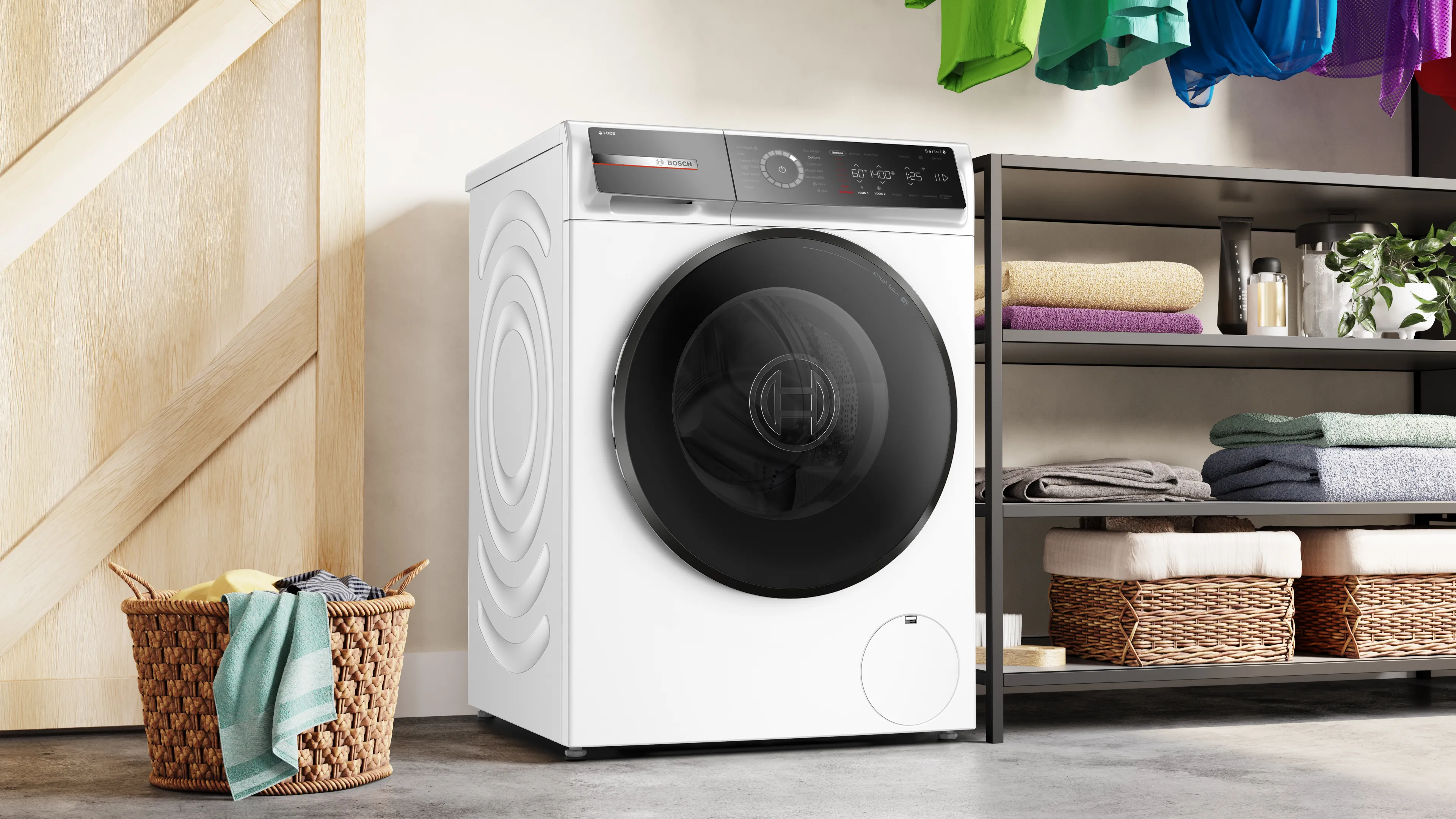 BOSCH WGB256A1GB Series 8 Washing machine, front loader 10 kg 1400 rpm