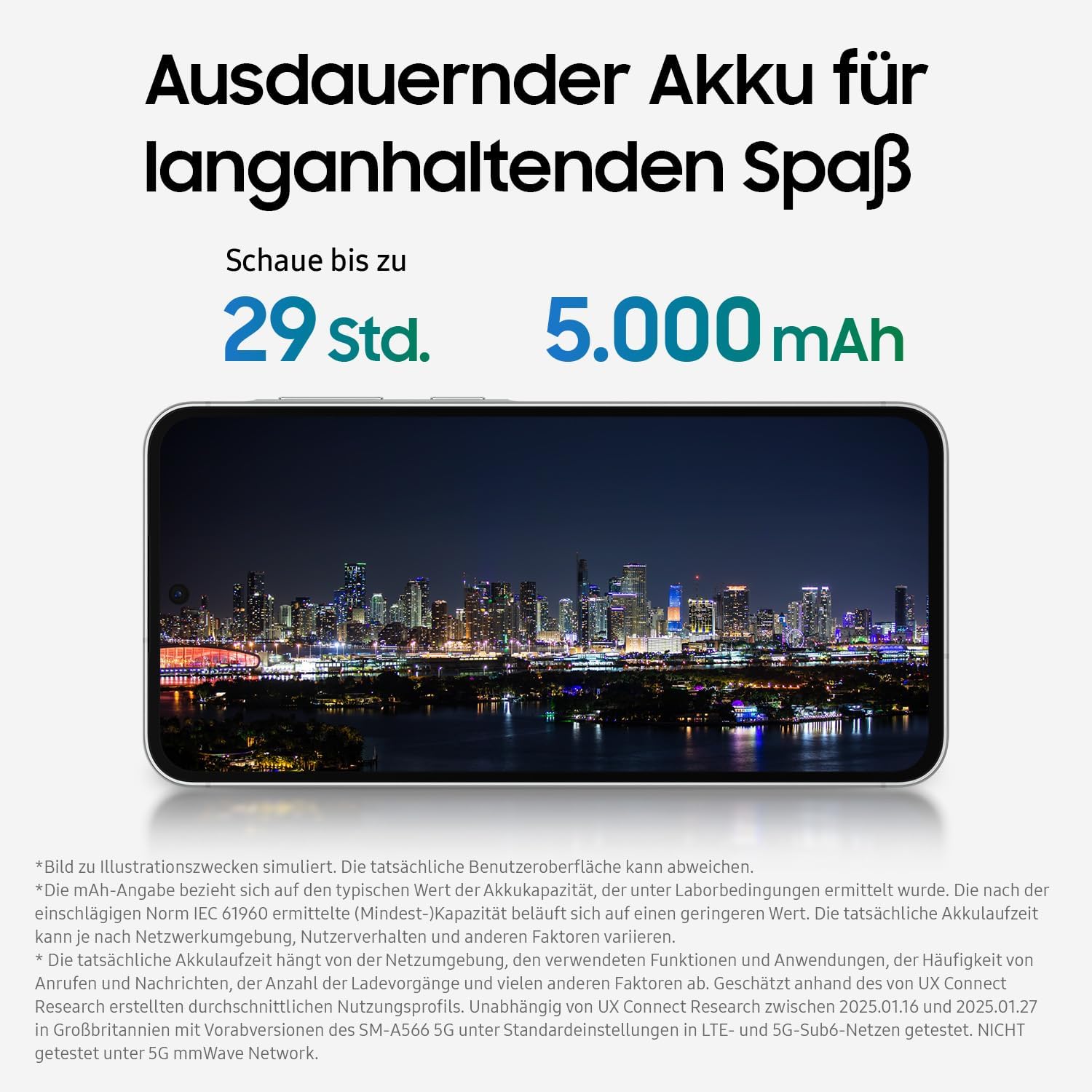Samsung Galaxy A56 5G AI Smartphone ohne Vertrag
