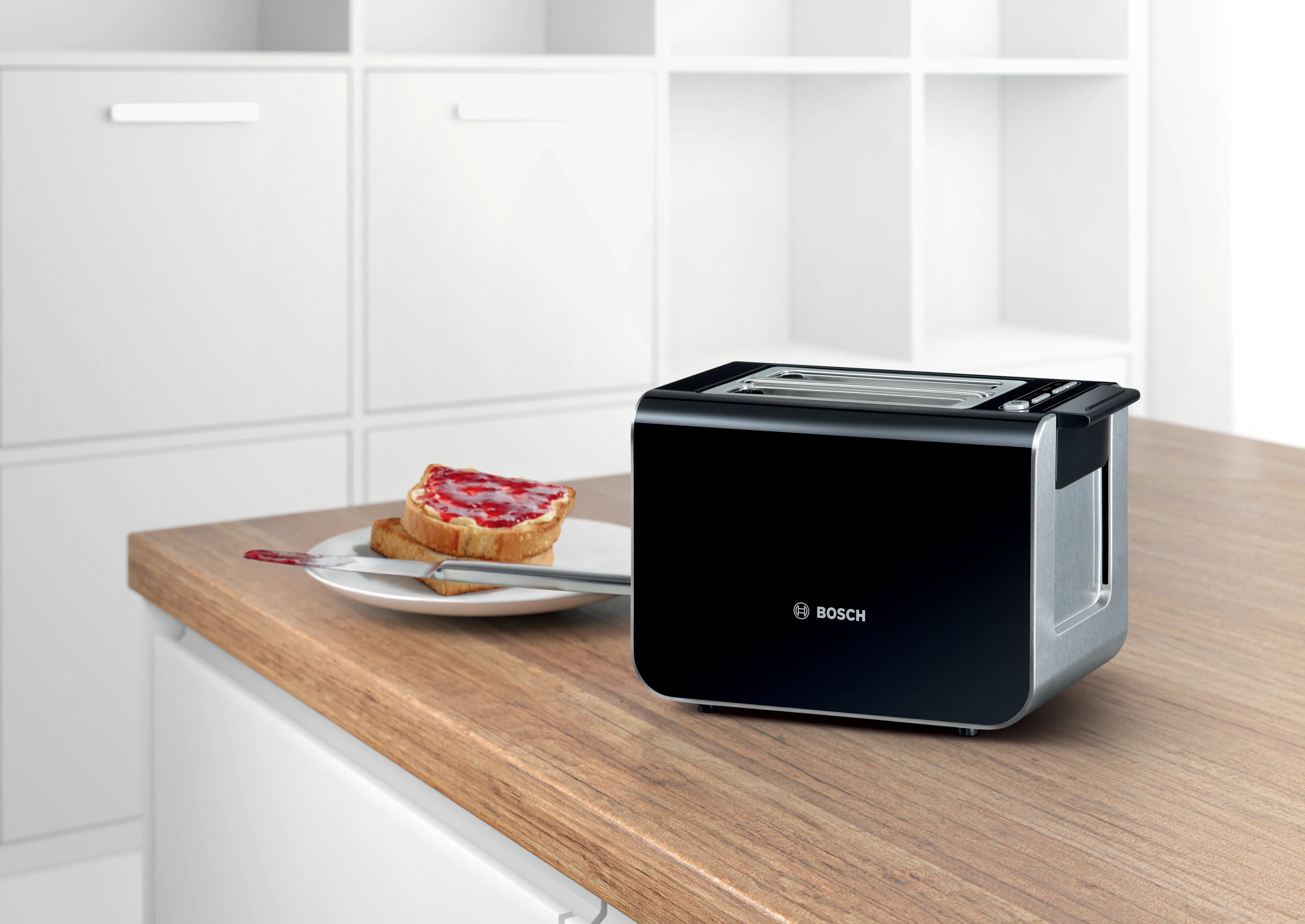 Compact toaster Styline Black