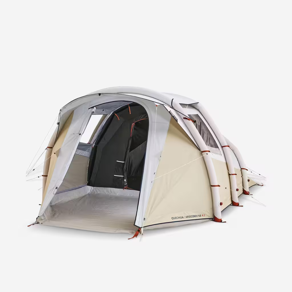 4 Person 1 Bedroom Camping Tent Fresh & Black - Sand