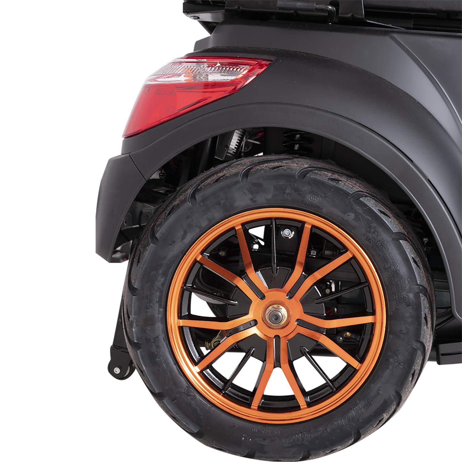 4 Wheeled Matt Black e-Mobility Device