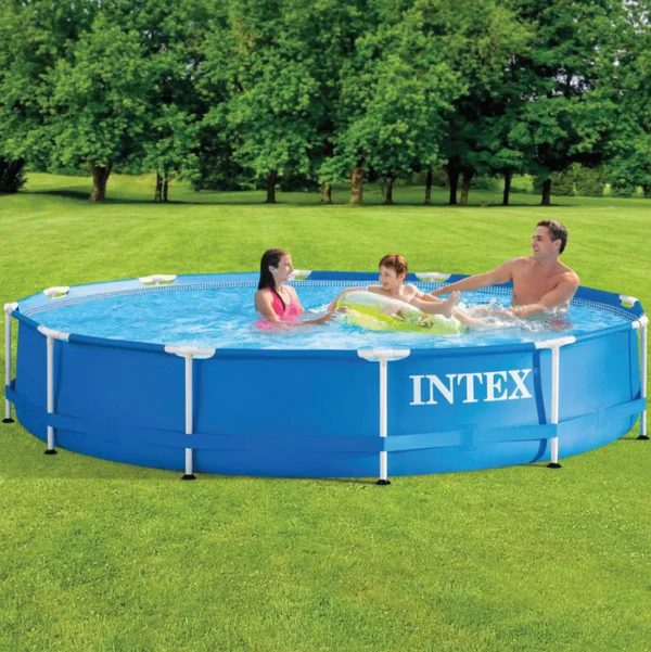 INTEX Round Metal Frame Pool 3.66m x 76cm