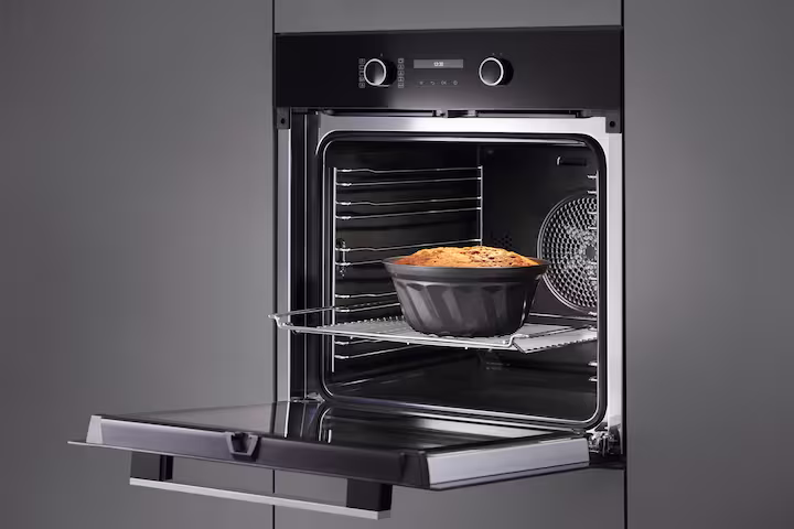 H 2465 B ACTIVE Obsidian black stainless steel effect