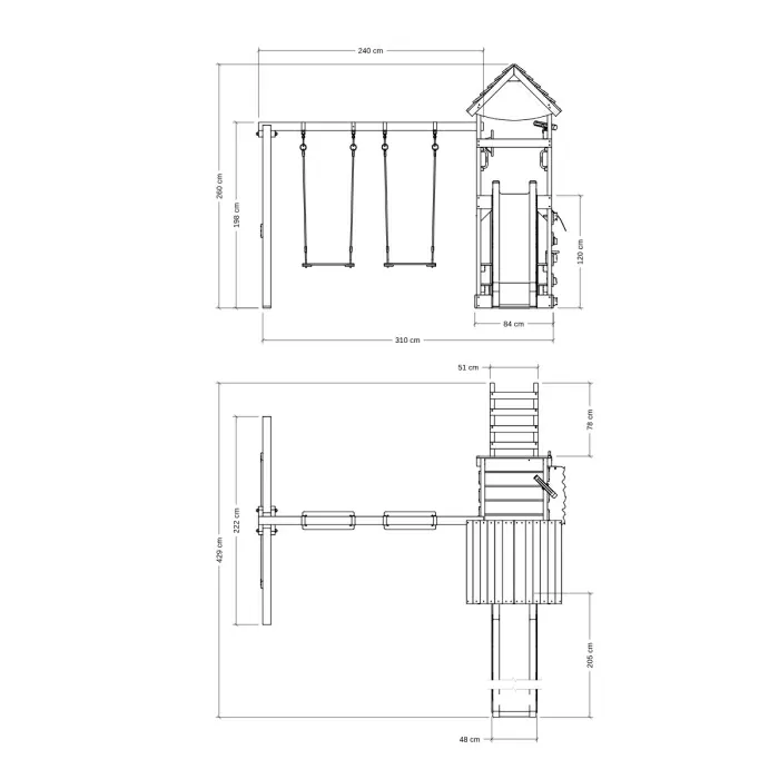 Disney's Stitch Adventure climbing frame by Wickey