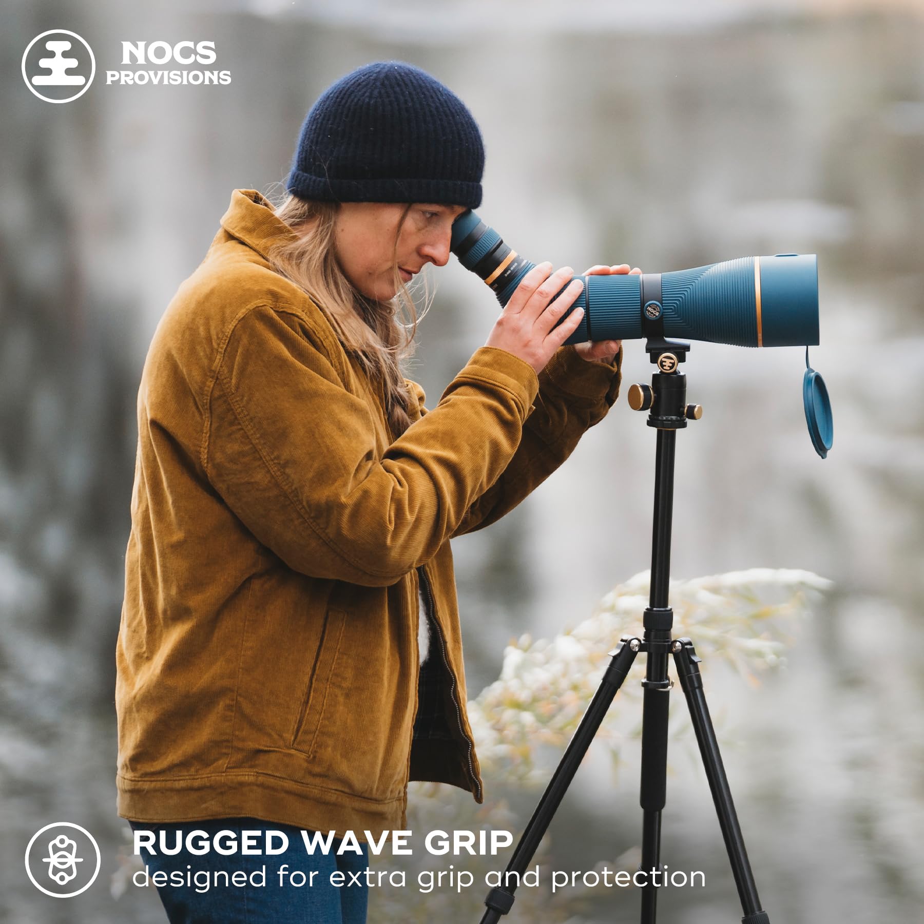 Nocs Provisions Long View 20-60x85mm Spotting Scope – Waterproof, Fogproof