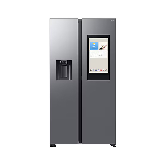 Samsung  614L Bespoke AI Family Hub Side-by-Side Fridge Freezer with Family Hub™, Black