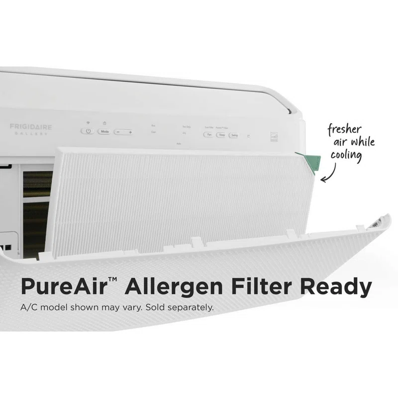12,000 BTU U-Shape Window Room Air Conditioner With Inverter And Wi-Fi (Energy Star)