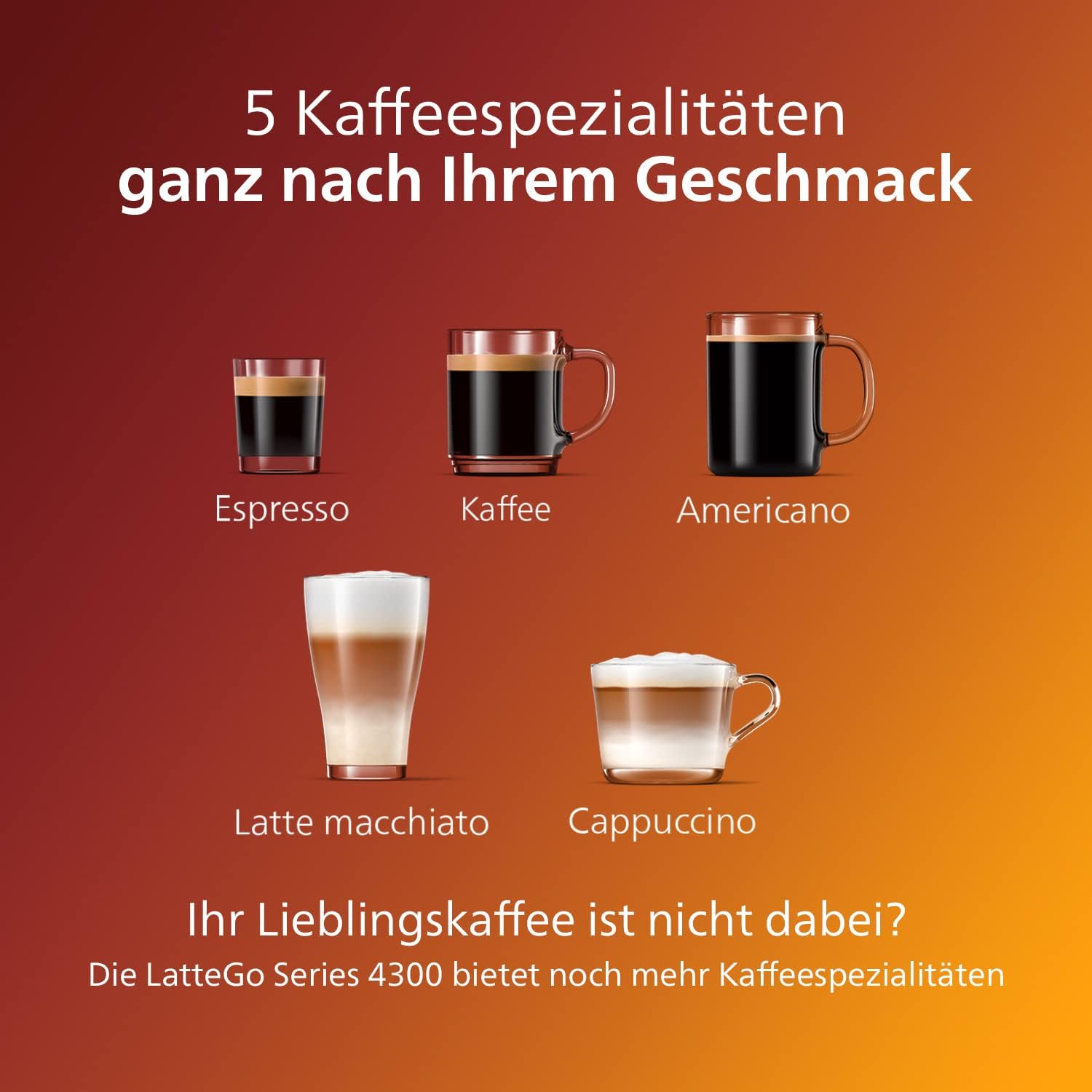 Philips 3200 series EP3246 / 70 fully automatic coffee machine, 5 specialty coffees (LatteGo milk system) black / silver lacquered