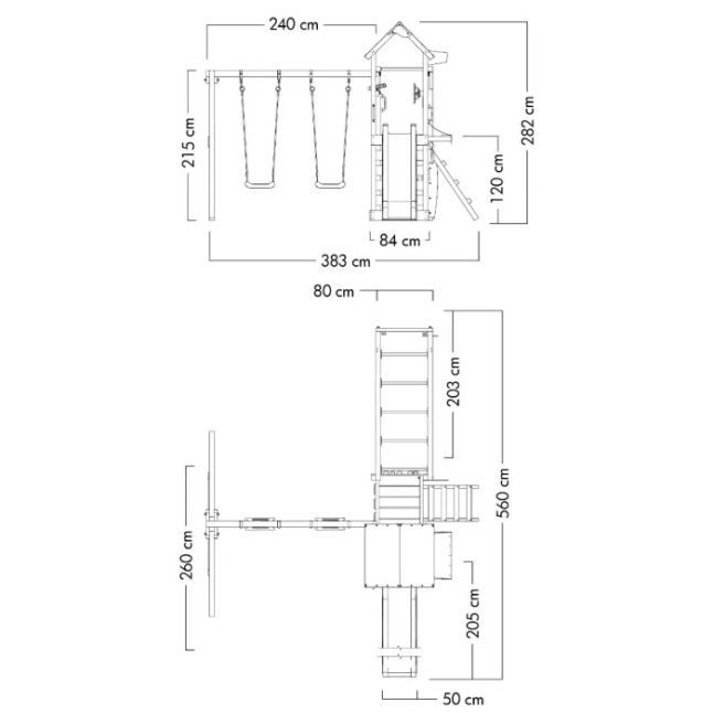 Wickey climbing frame Smart Baboon
