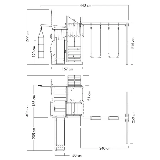 Climbing frame Wickey Smart Paradise
