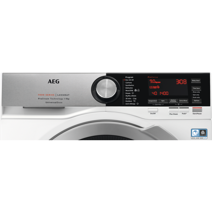 AEG L7FEC946U 7000 ProSteam® UniversalDose 9 kg Washing Machine