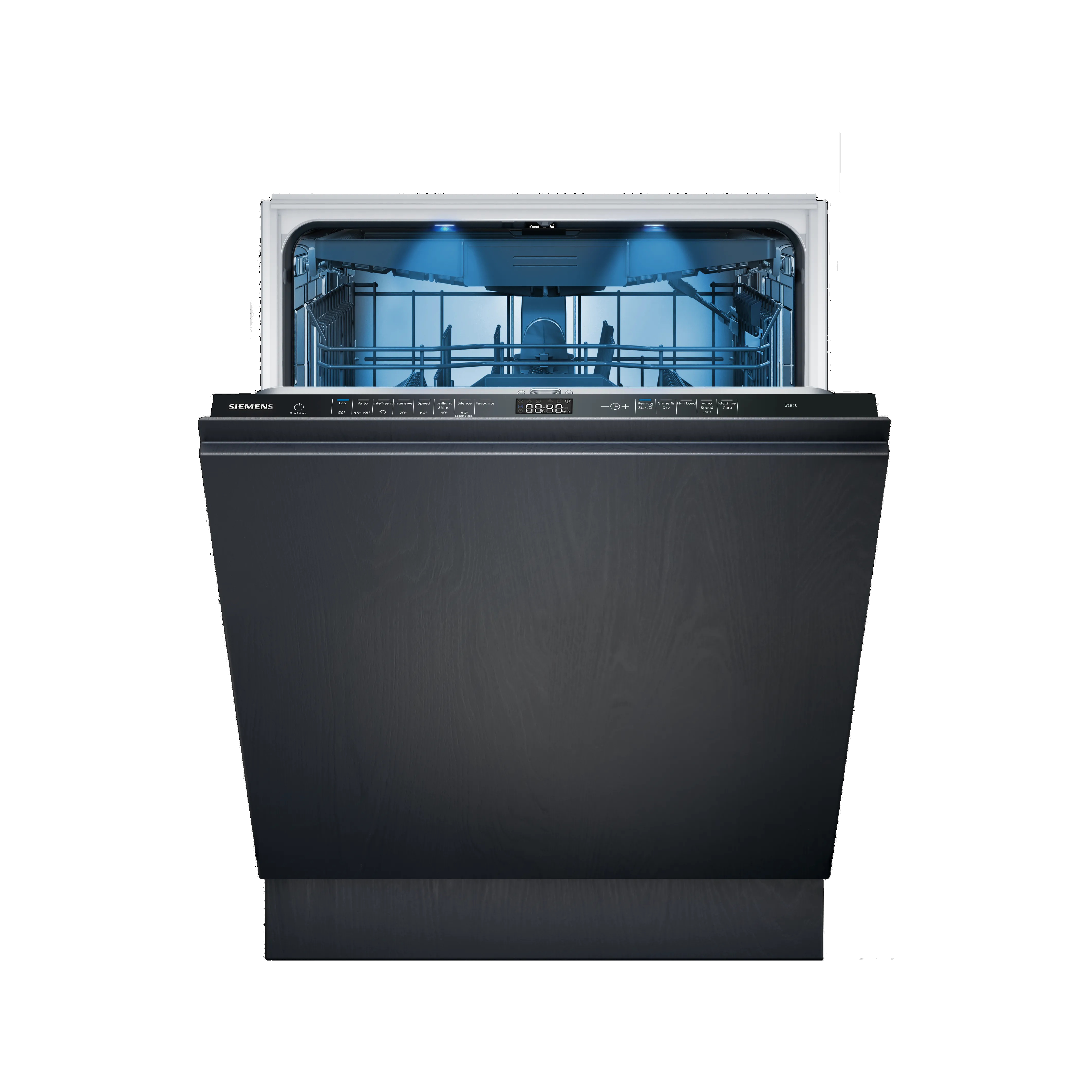 SIEMENS SN95YX02CG iQ500 Fully-integrated dishwasher 60 cm varioHinge