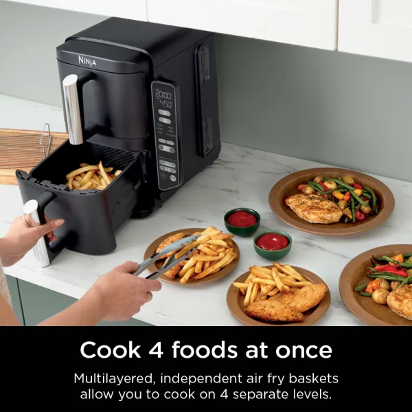 Ninja® DoubleStack™ 8 QT & 2-Basket Air Fryer