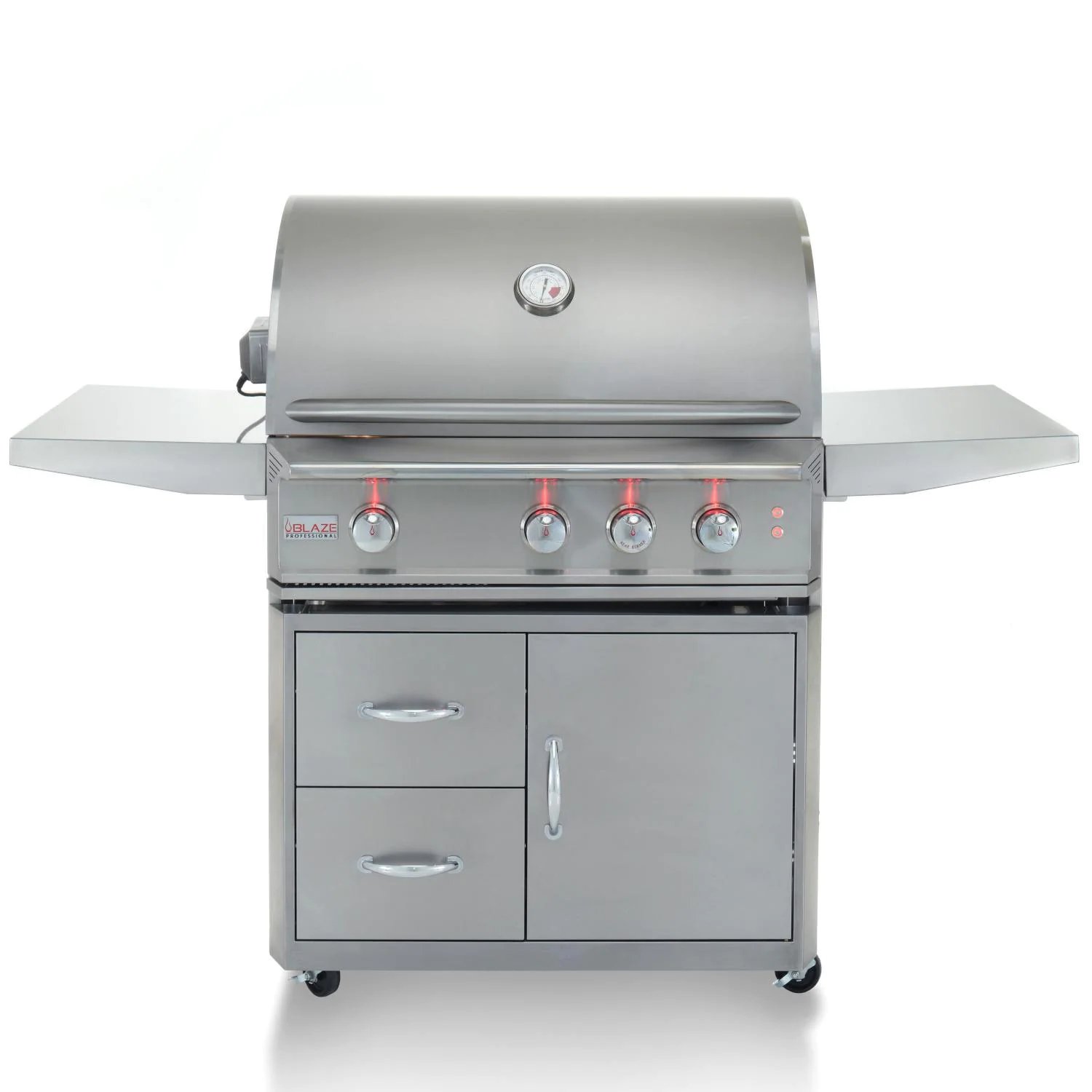 Blaze Professional LUX 34-Inch 3-Burner Propane Gas Grill With Rear Infrared Burner - BLZ-3PRO-LP