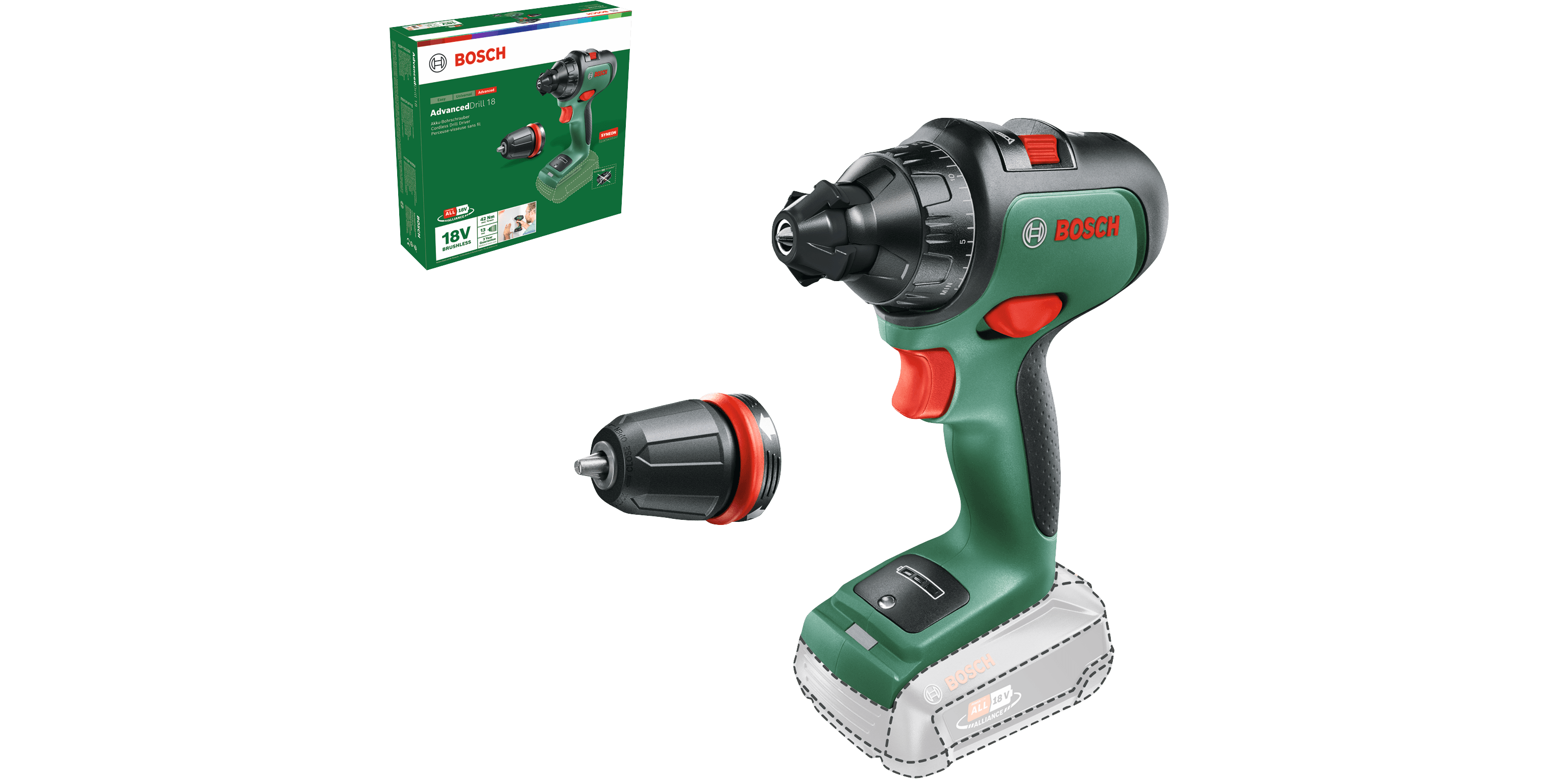 AdvancedDrill 18 - Without battery | Without charger