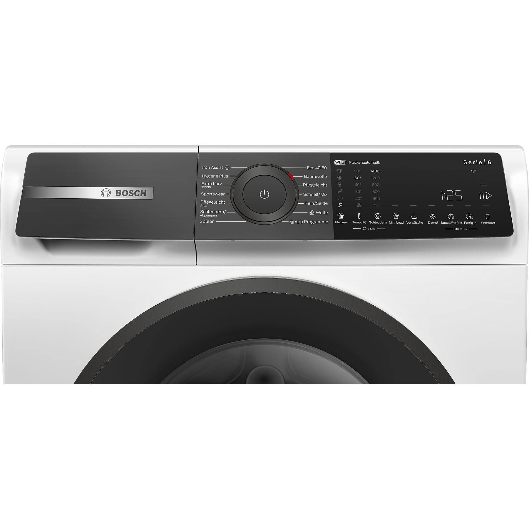 BOSCH WGH244M40 Serie 6 Waschmaschine (9 kg, 1300 U/Min., A)