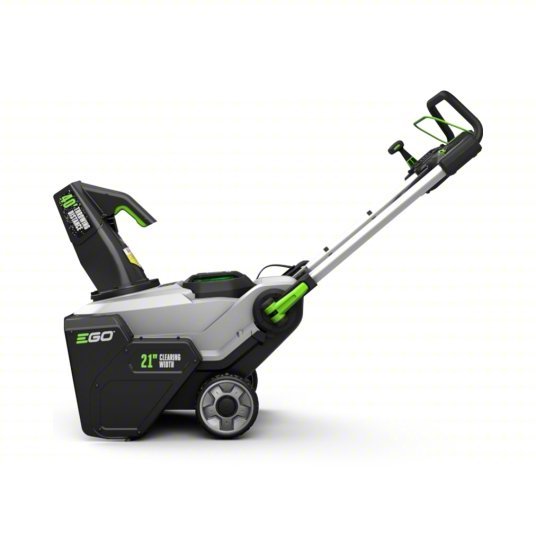 EGO Cordless Walk-Behind Snow Blower: 90° Chute Turning Radius, Cordless, Manual, 13