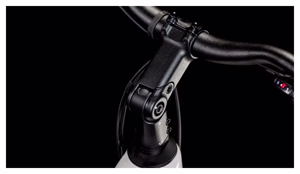 Cube Touring Hybrid One 625 Easy Entry Electric Hybrid Bike Shimano Cues 9S 625 Wh 700 mm Cotton White Grey 2025