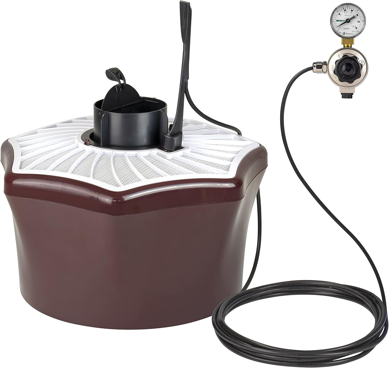 BIOGENTS Mosquitaire CO2 Mosquito Trap + BG-Sweetscent Lure & CO2 Set • Effective Against All Species • Trap, Lure & Booster For Outdoor & Patio